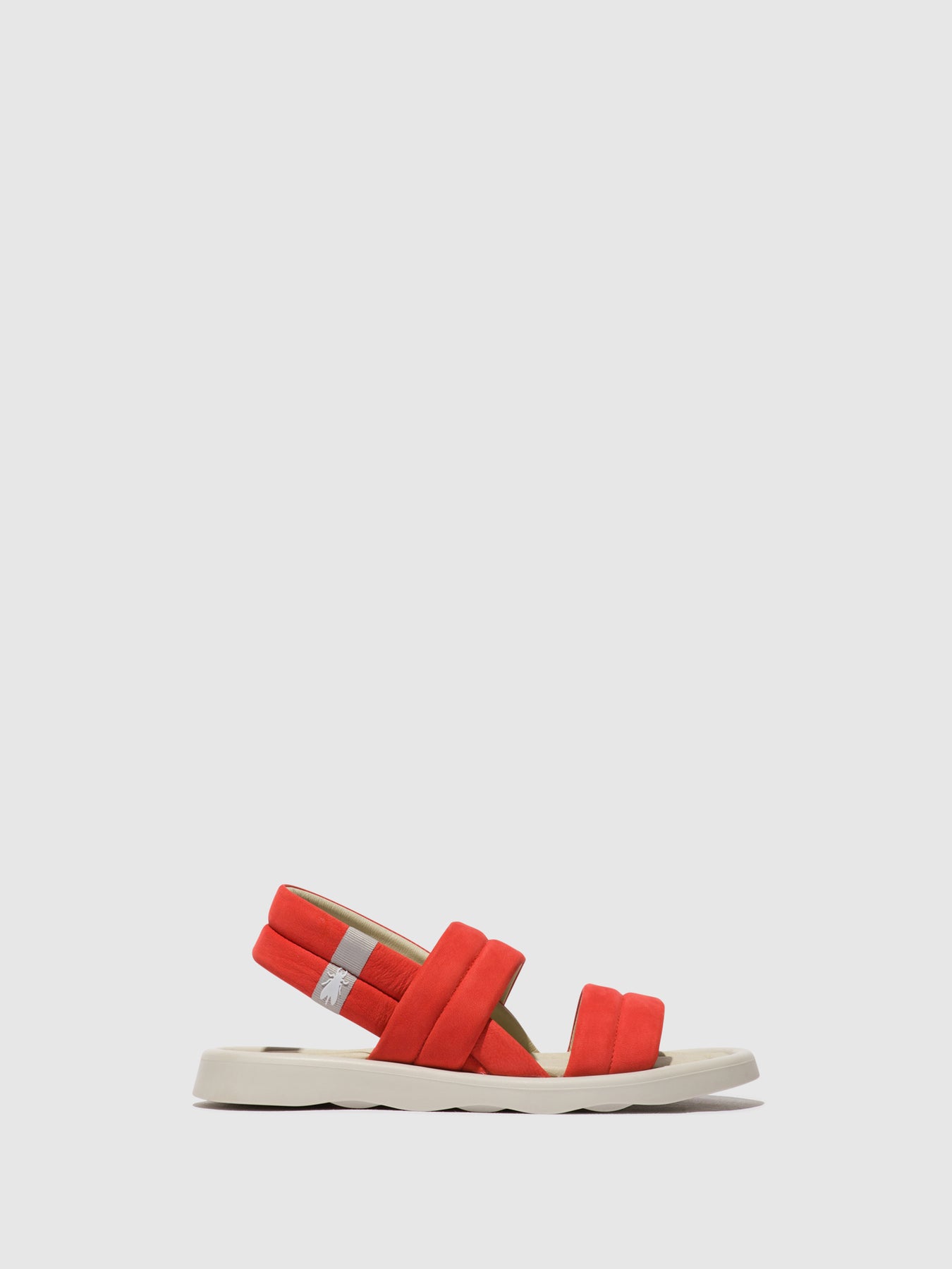 Devil Red Fly London Sling-Back Sandals Women\'s Sandals | 741352JQK