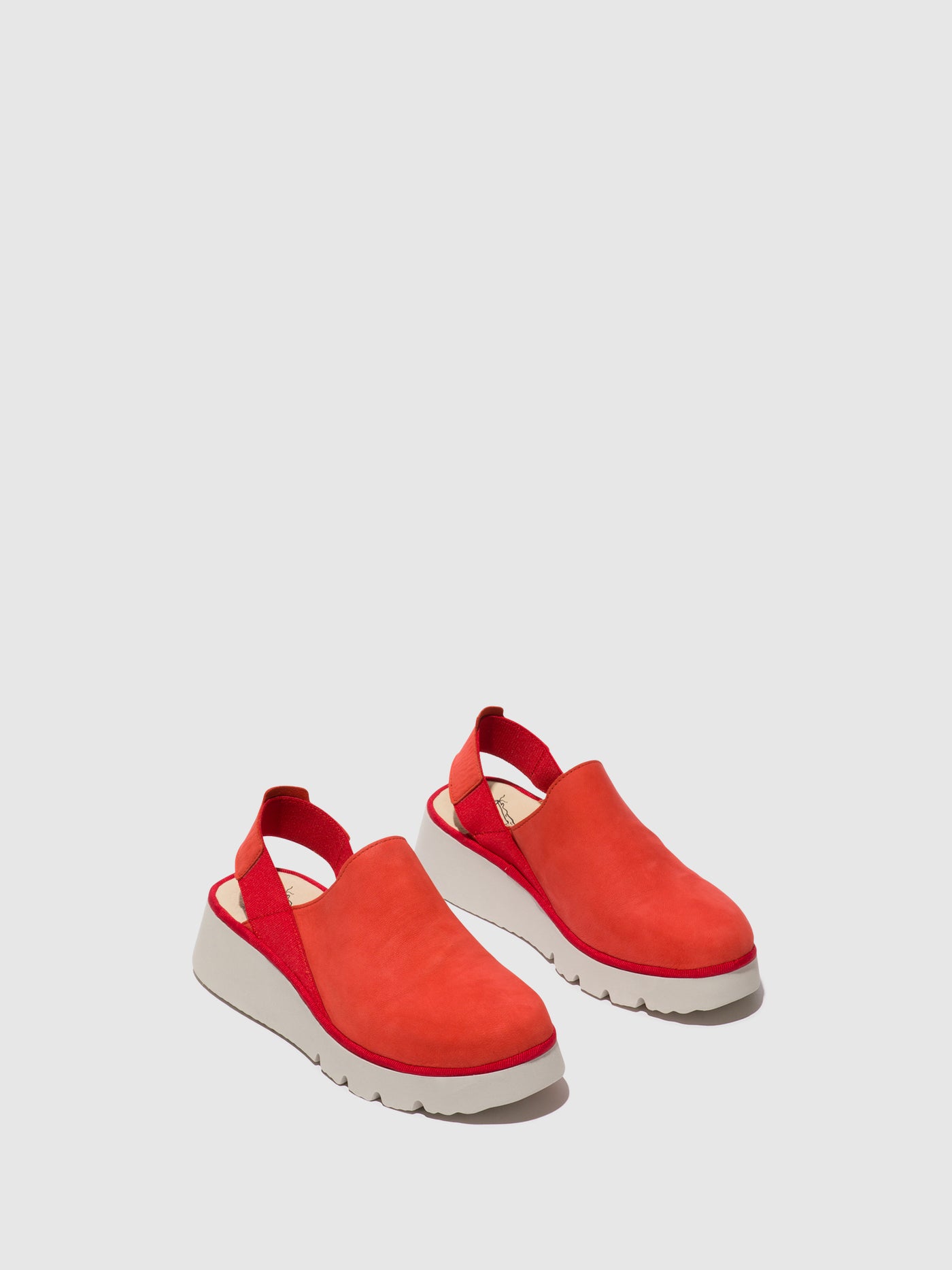 Devil Red Fly London Sling-Back Shoes Women's Shoes | 781209SPC