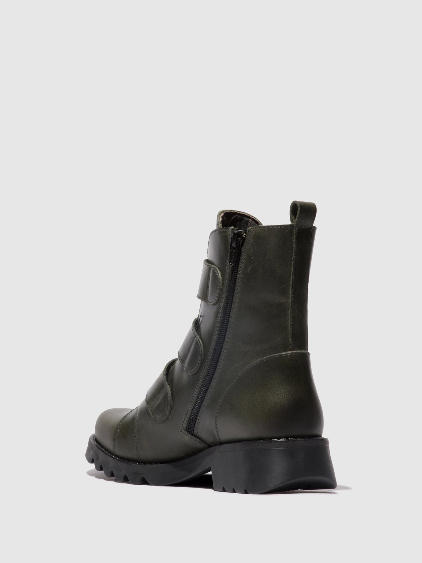 Diesel (Black Sole) Fly London Zip Up Boots Women's Ankle Boots | 602517FBZ
