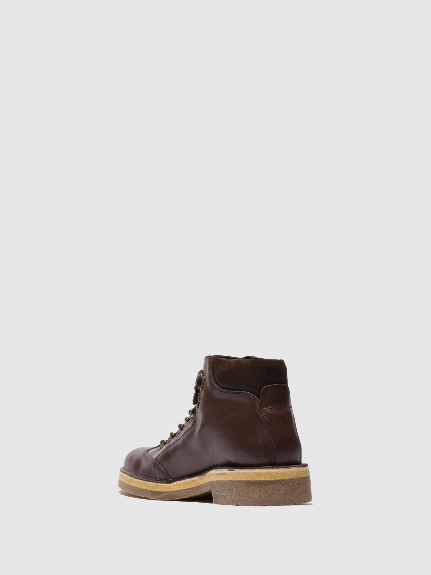 Eco/Oilsuede (Vegetal) Mocca Fly London Lace-up Boots Men's Ankle Boots | 709621QGD
