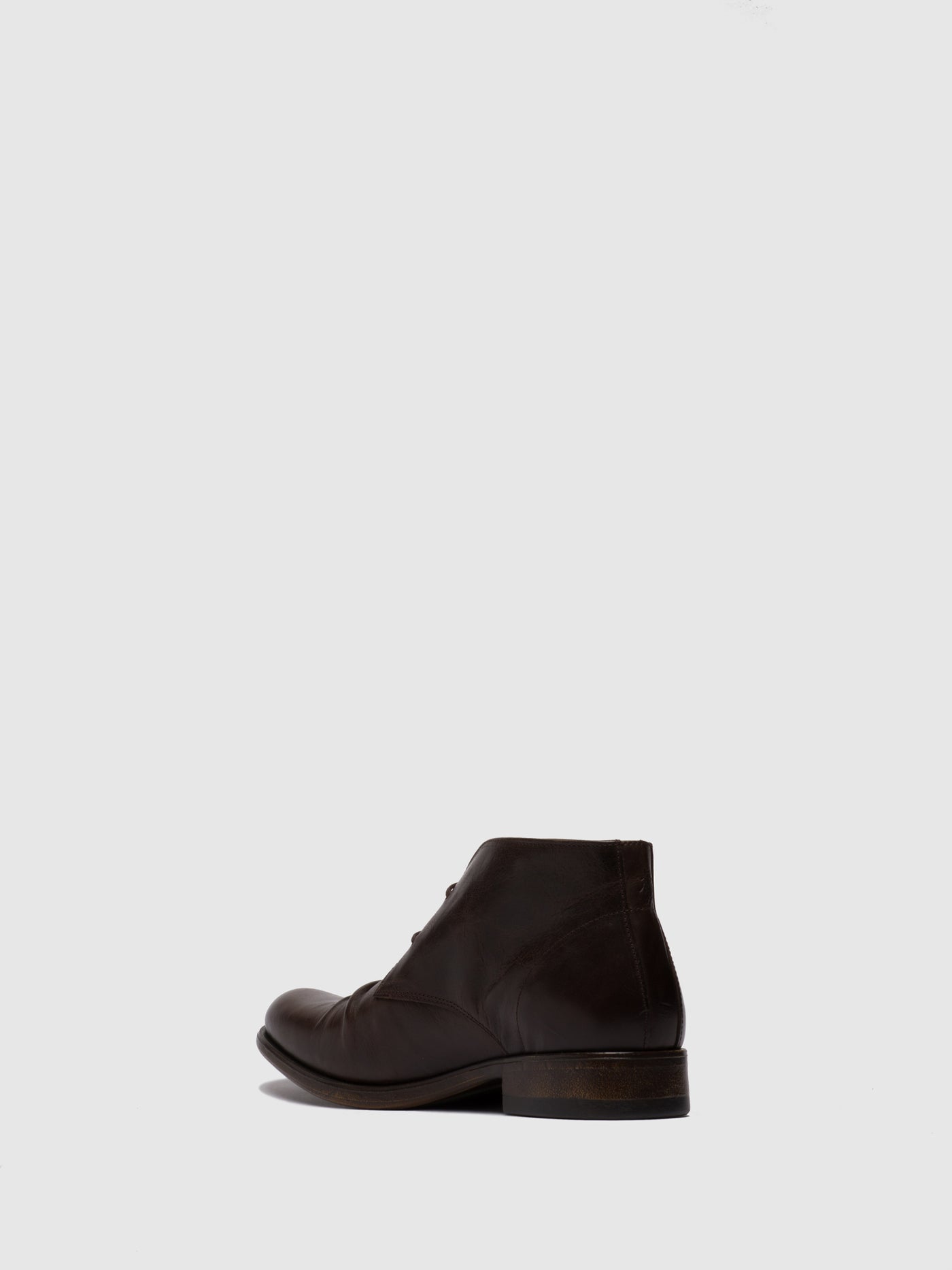 Eco(Vegetal) Mocca Fly London Lace-up Boots Men's Ankle Boots | 790643FVL