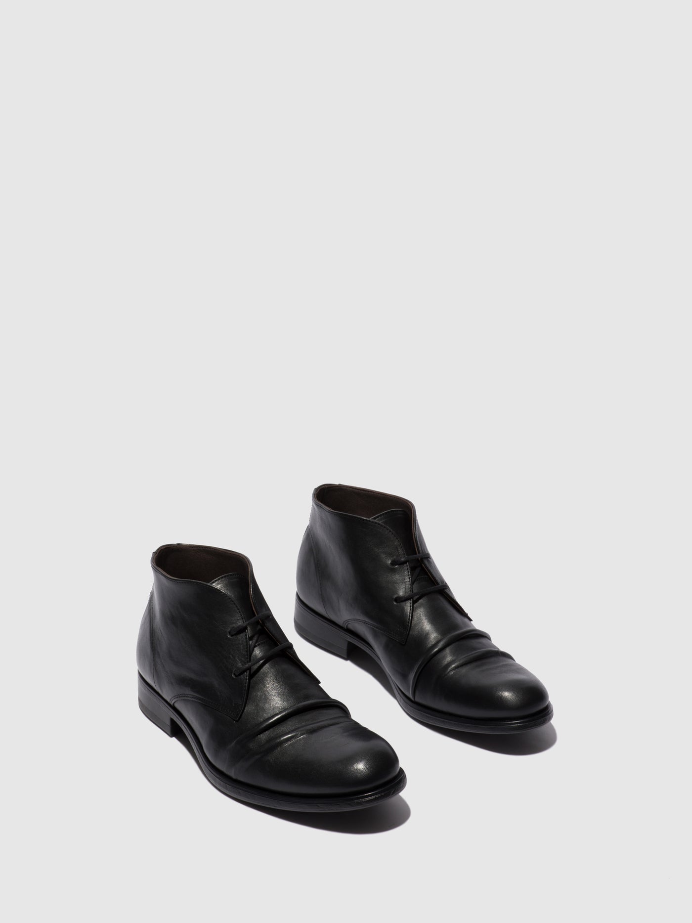 Estigma Black Fly London Lace-up Boots Men's Ankle Boots | 145063XVP