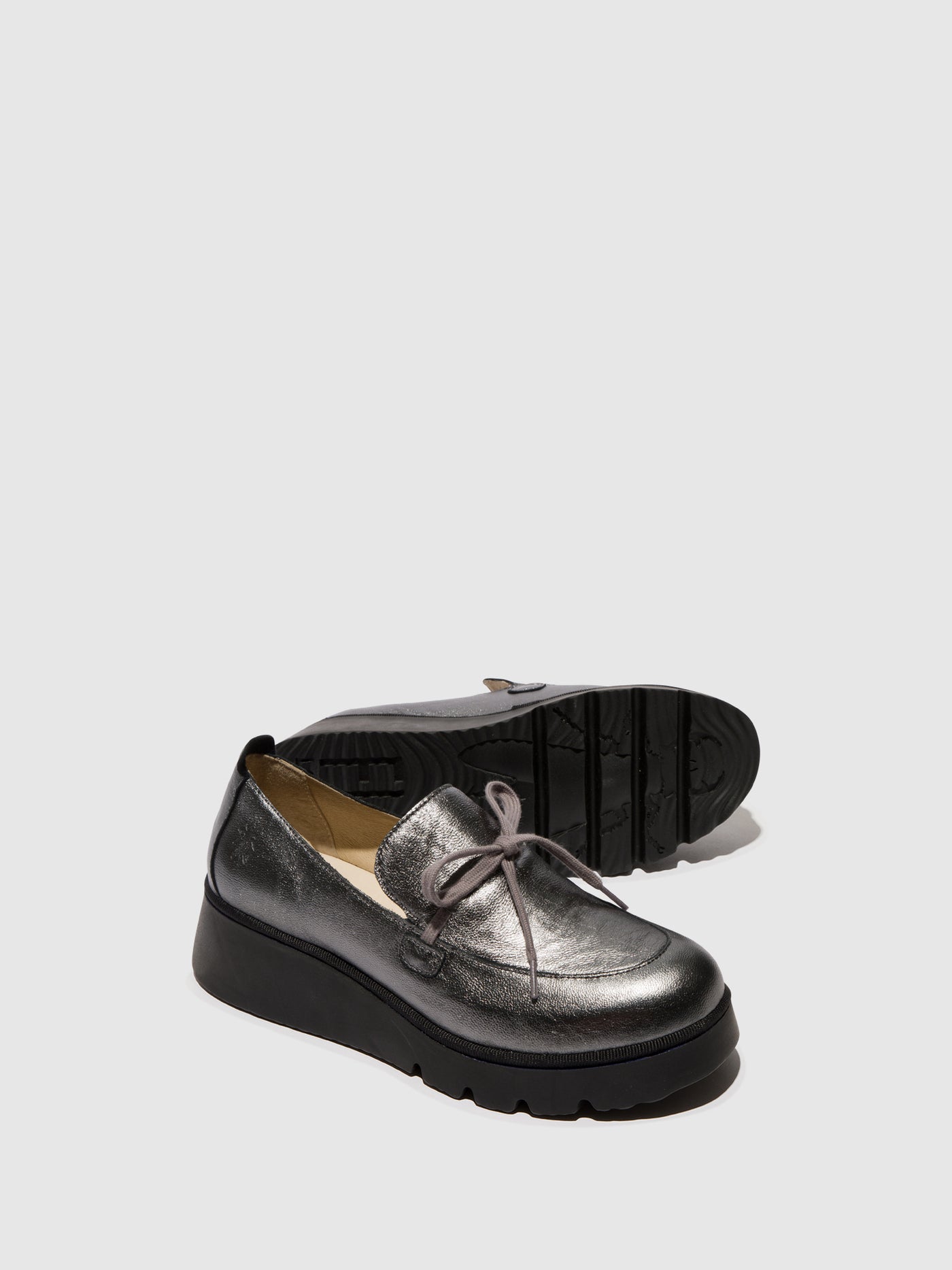 Graphite Fly London Slip-on Shoes Women's Slip on | 649820BDQ