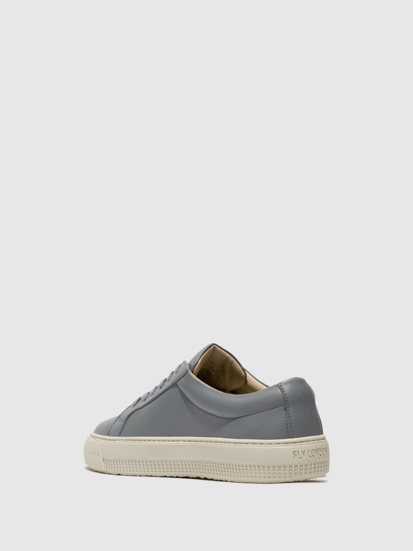 Grey Fly London Lace-up Women's Sneakers | 731845KUT