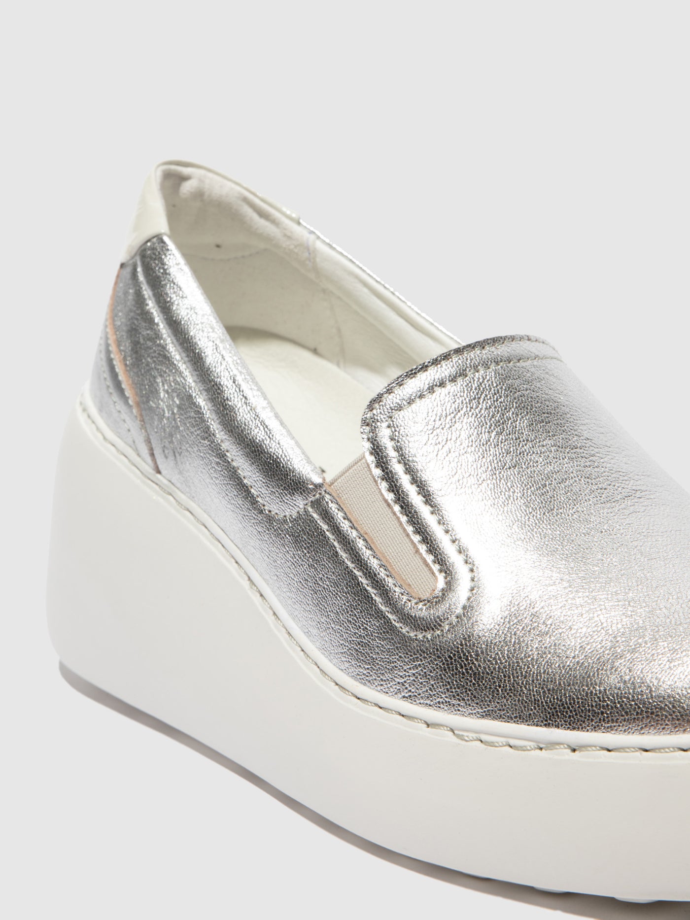 Idra Silver Fly London Slip-on Women's Sneakers | 540689UZI