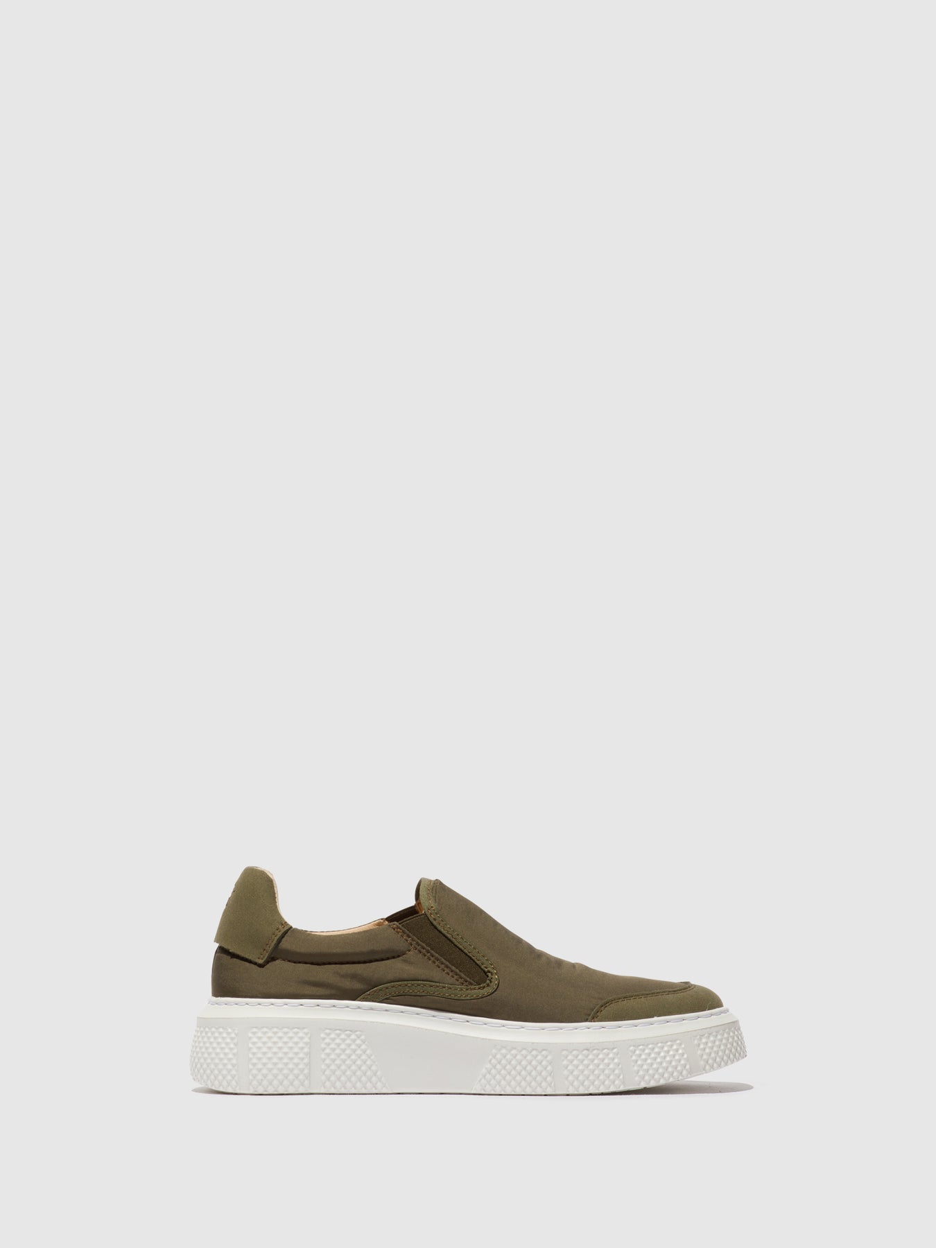 Khaki Fly London Slip-on KHAKI Men\'s Sneakers | 012785BKG