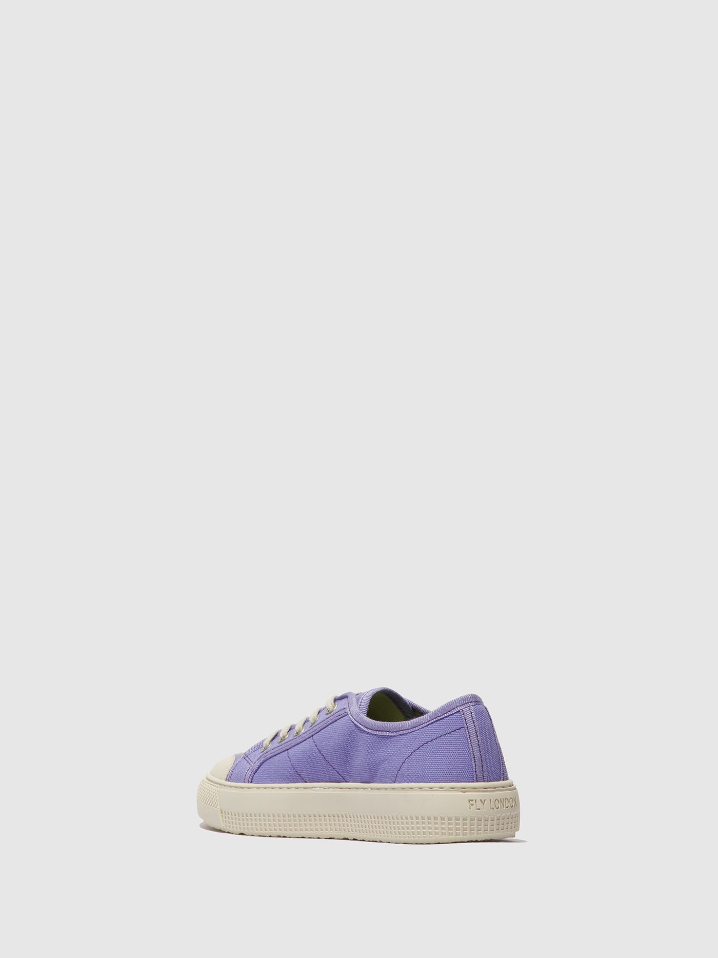 Lavender Fly London Lace-up Women's Sneakers | 953680WHF