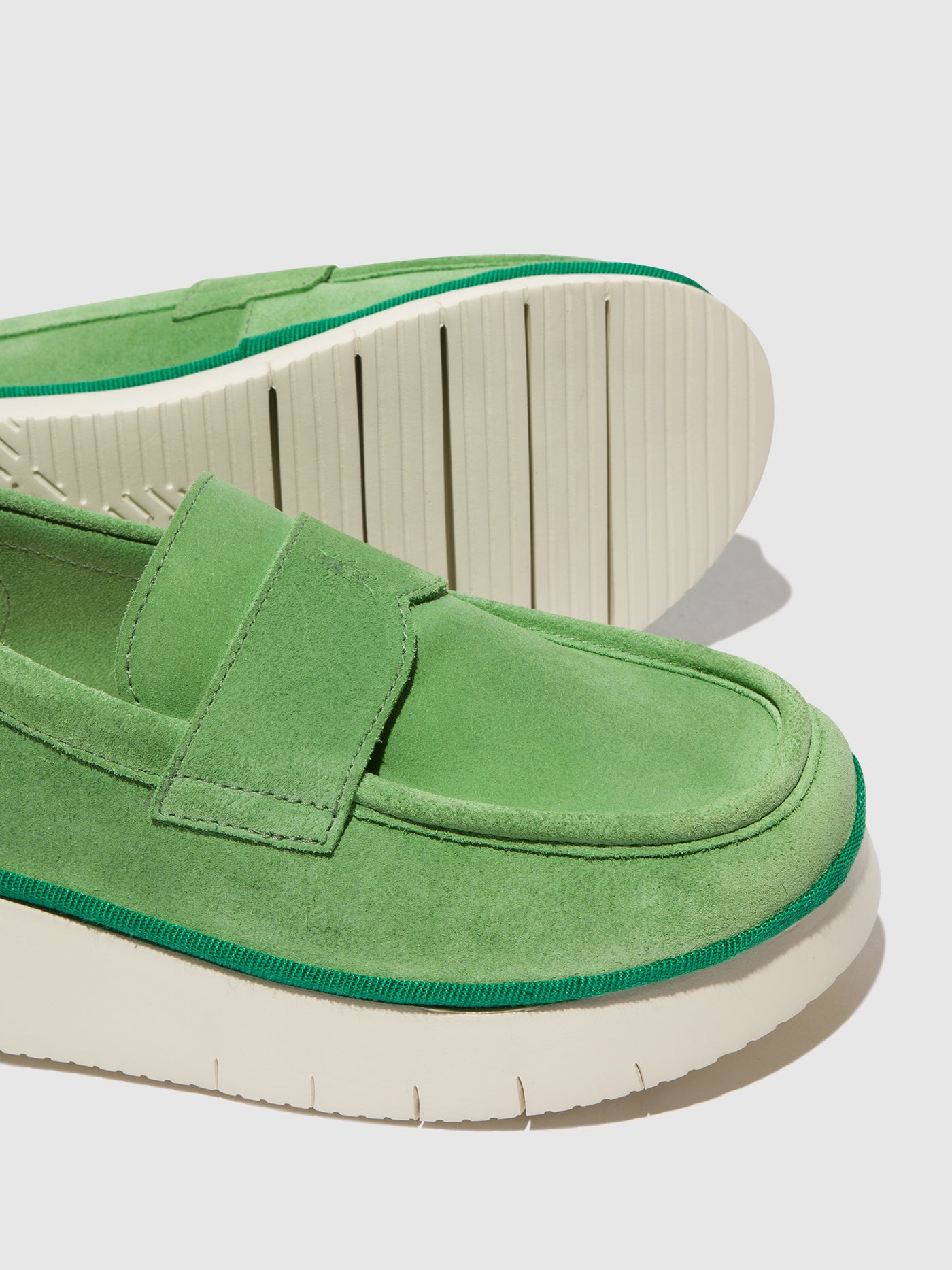 Lime Green Fly London Slip-on Shoes Women's Slip on | 096813HMG