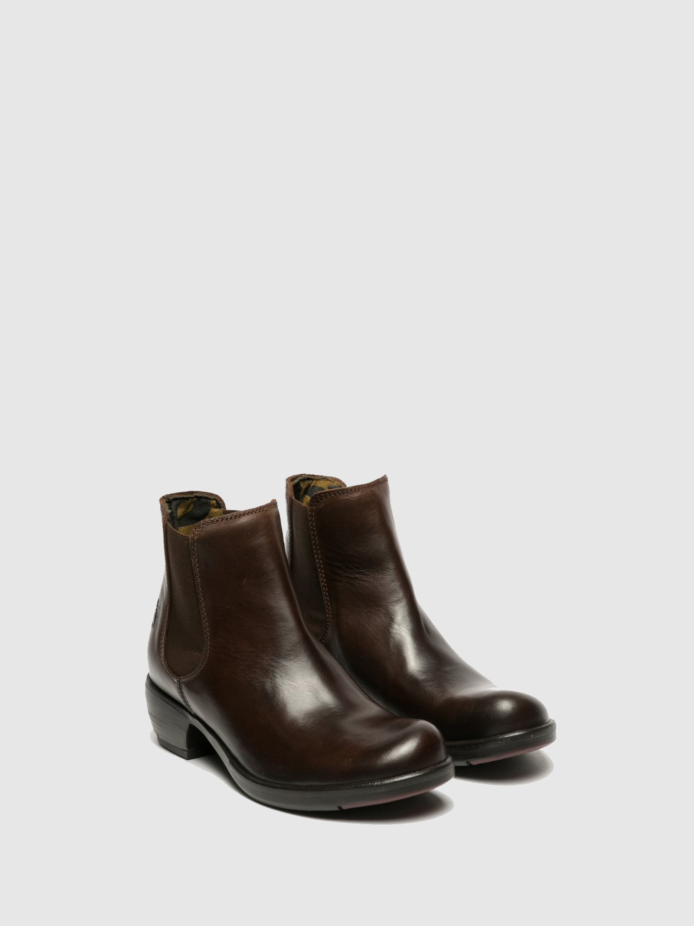 Make Dk Brown Fly London Chelsea Boots Women's Ankle Boots | 745369UOI