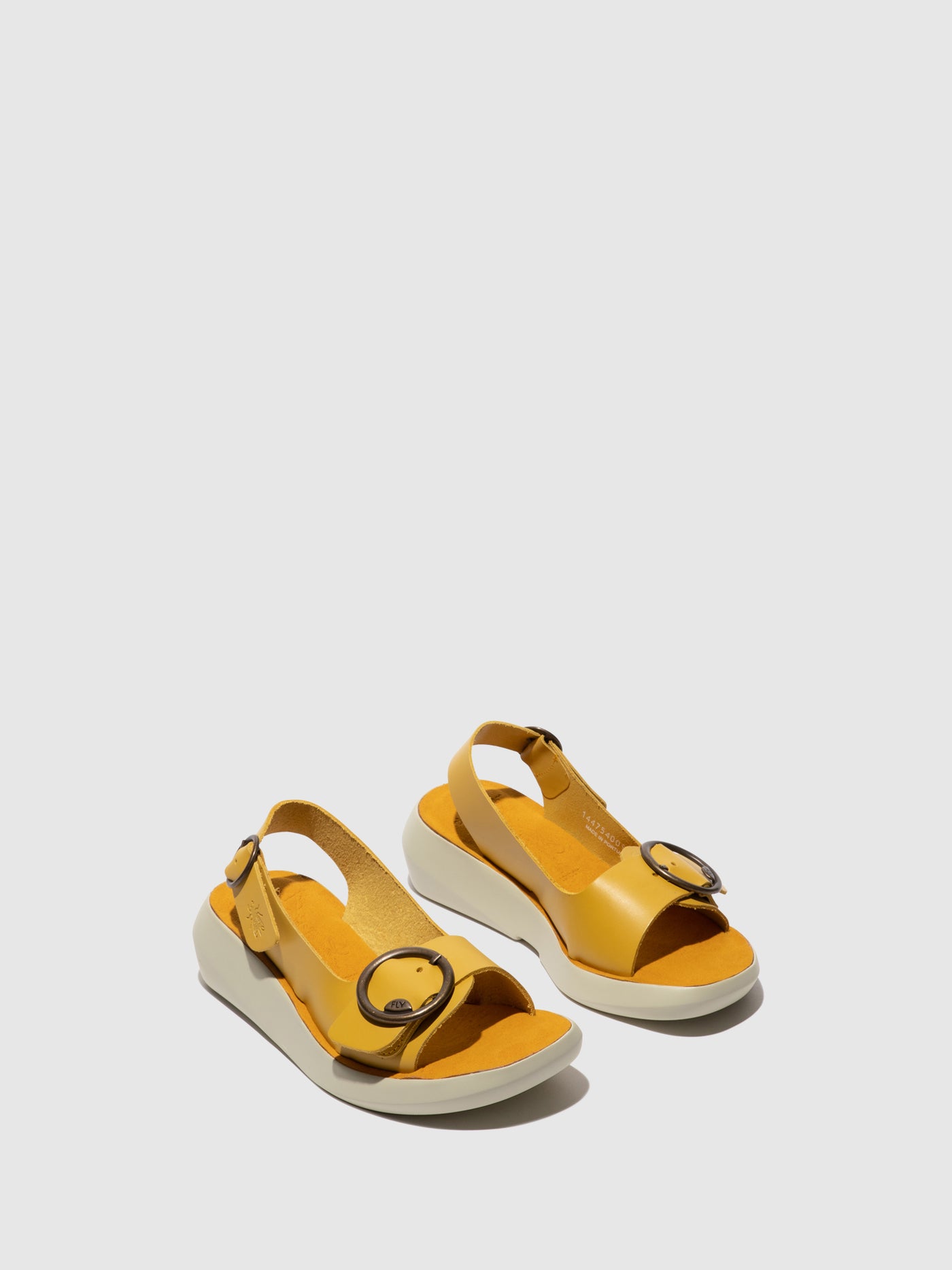 Mustard Fly London Sling-Back Sandals Women's Sandals | 385021IRJ