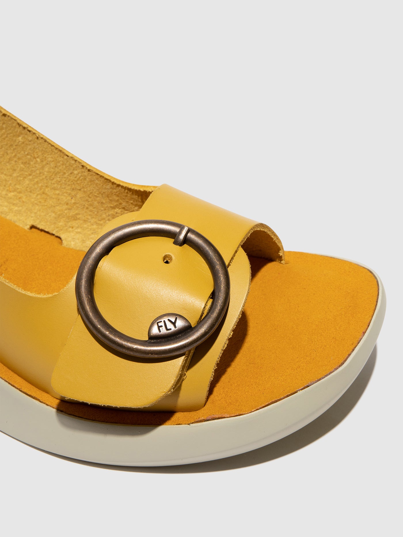 Mustard Fly London Sling-Back Sandals Women's Sandals | 385021IRJ