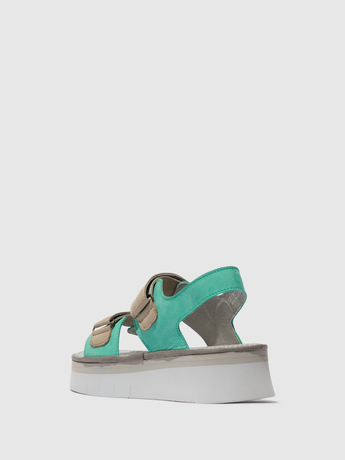 Mynt/Cloud Fly London Sling-Back Sandals Women's Sandals | 951634FXM