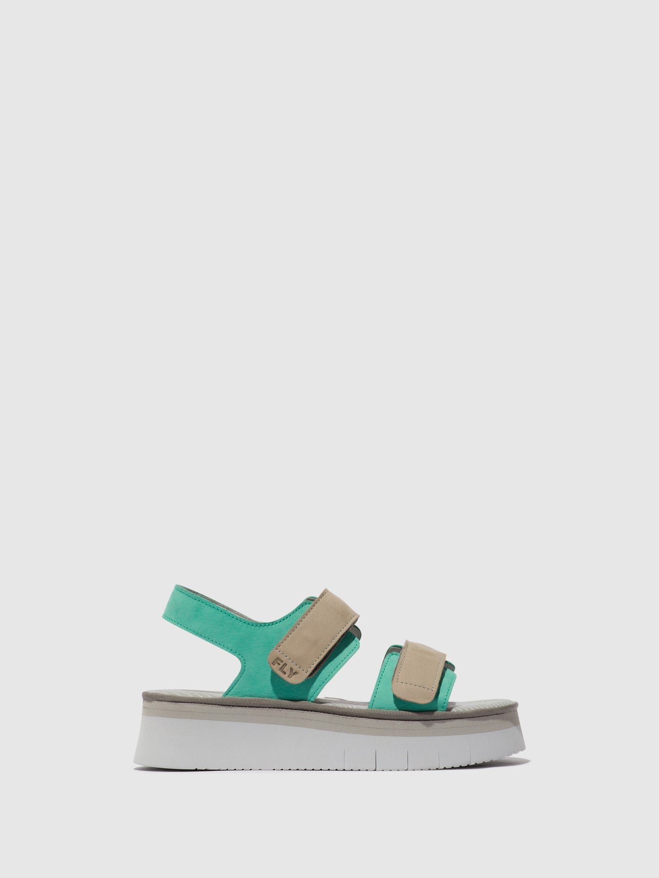 Mynt/Cloud Fly London Sling-Back Sandals Women\'s Sandals | 951634FXM