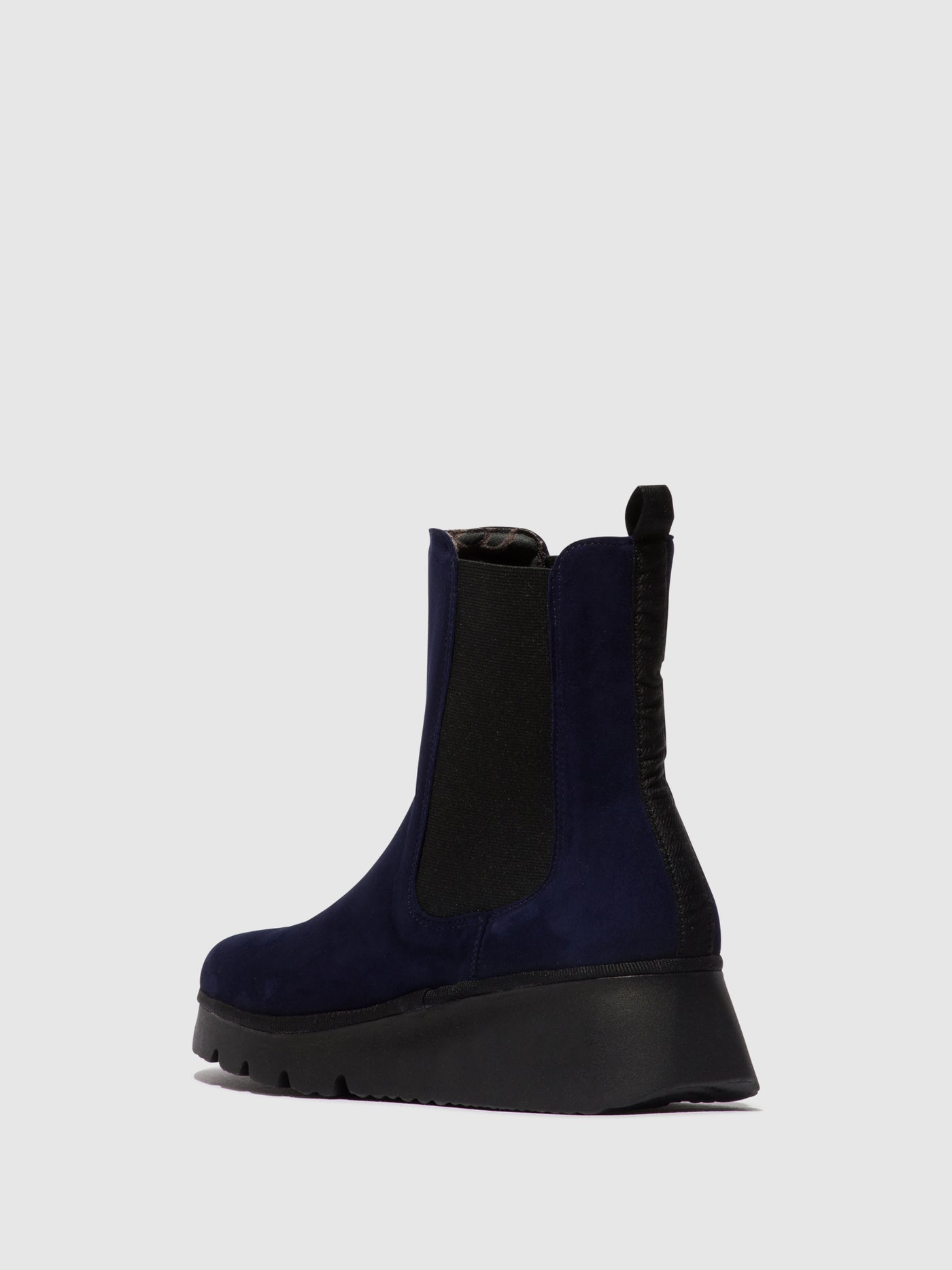 Navy Fly London Chelsea Boots Women's Ankle Boots | 619873HSC