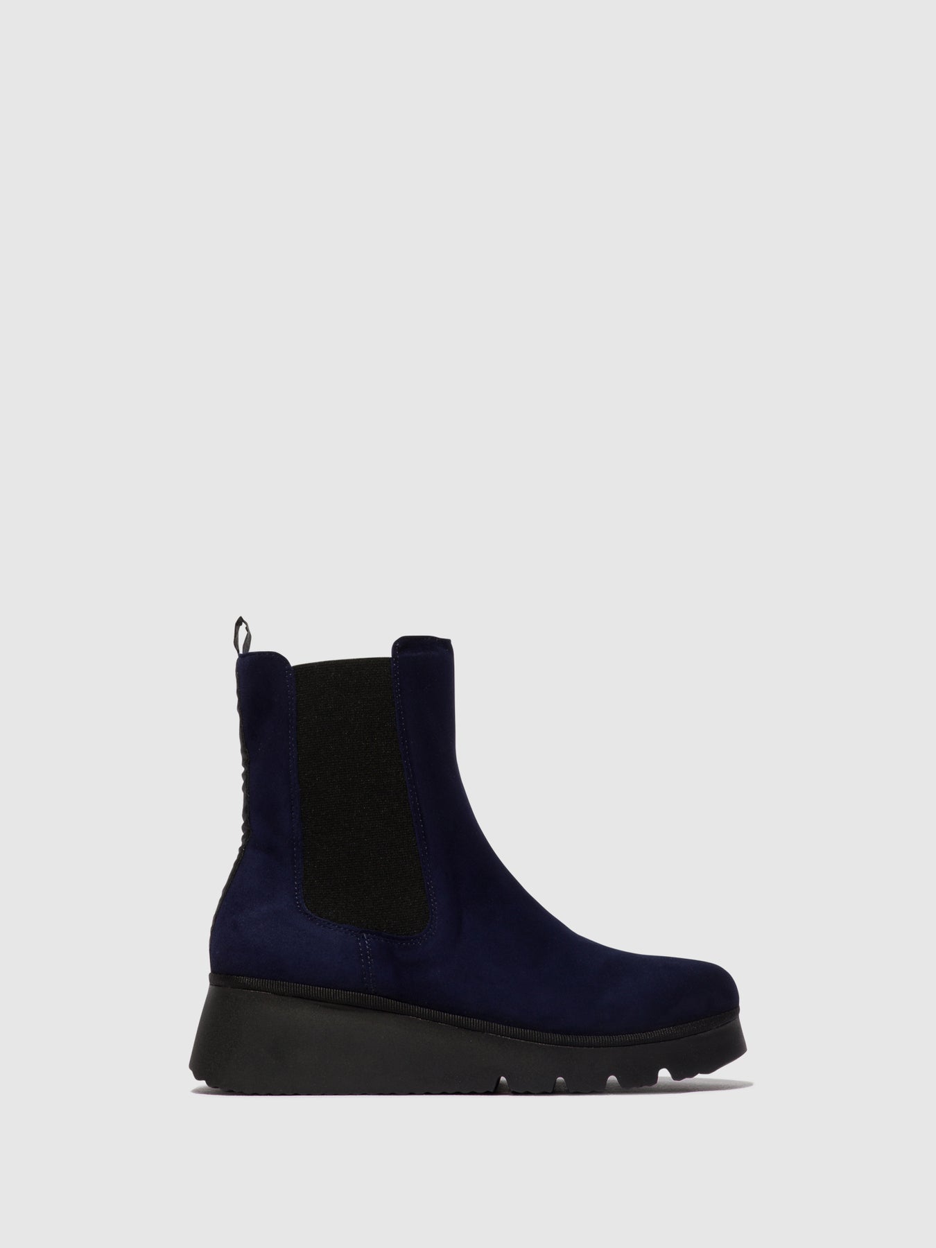 Navy Fly London Chelsea Boots Women\'s Ankle Boots | 619873HSC