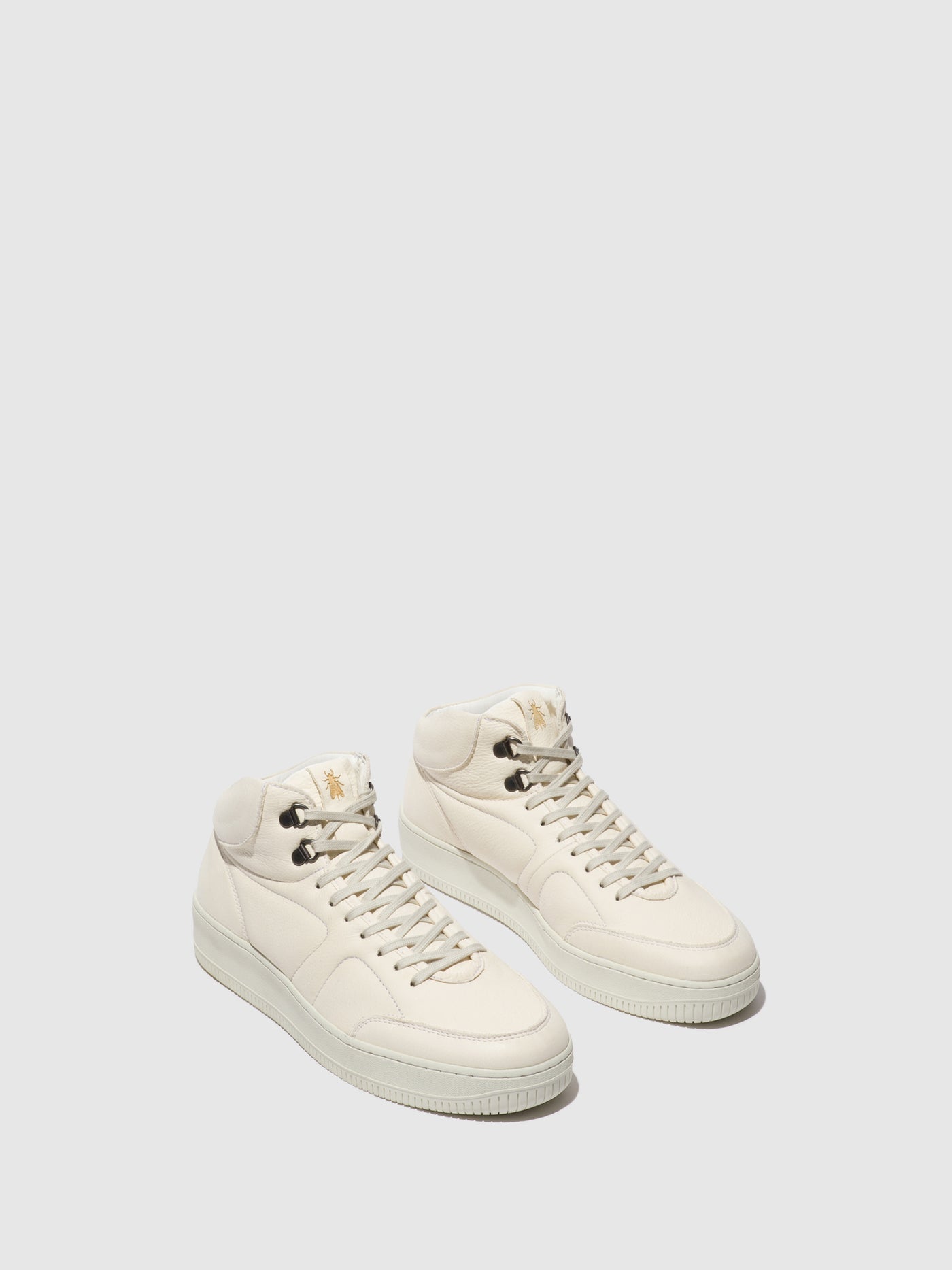 Offwhite Fly London Lace-up Men's Sneakers | 067493TRK