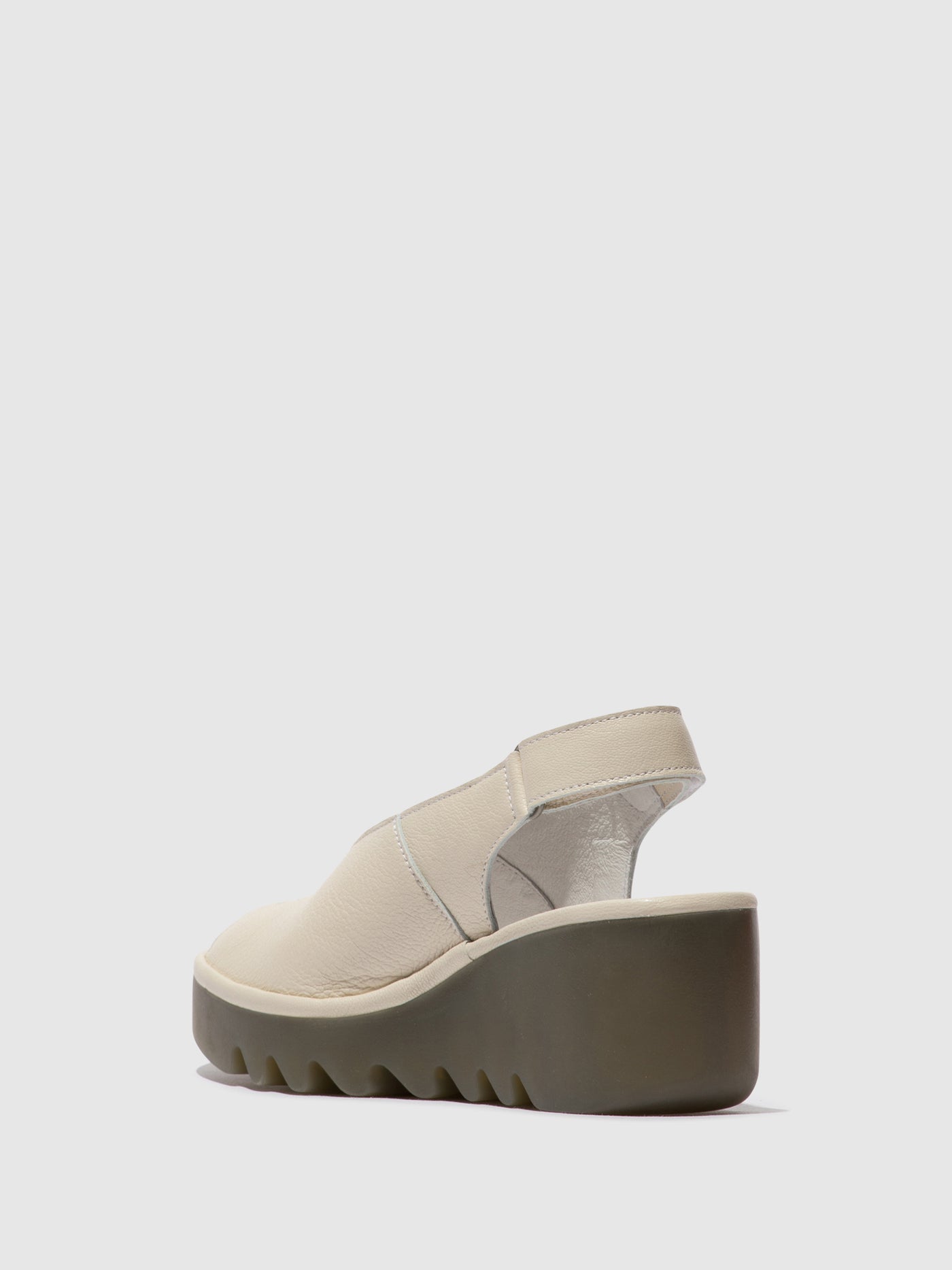 Offwhite Fly London Sling-Back Sandals Women's Sandals | 103569KLX
