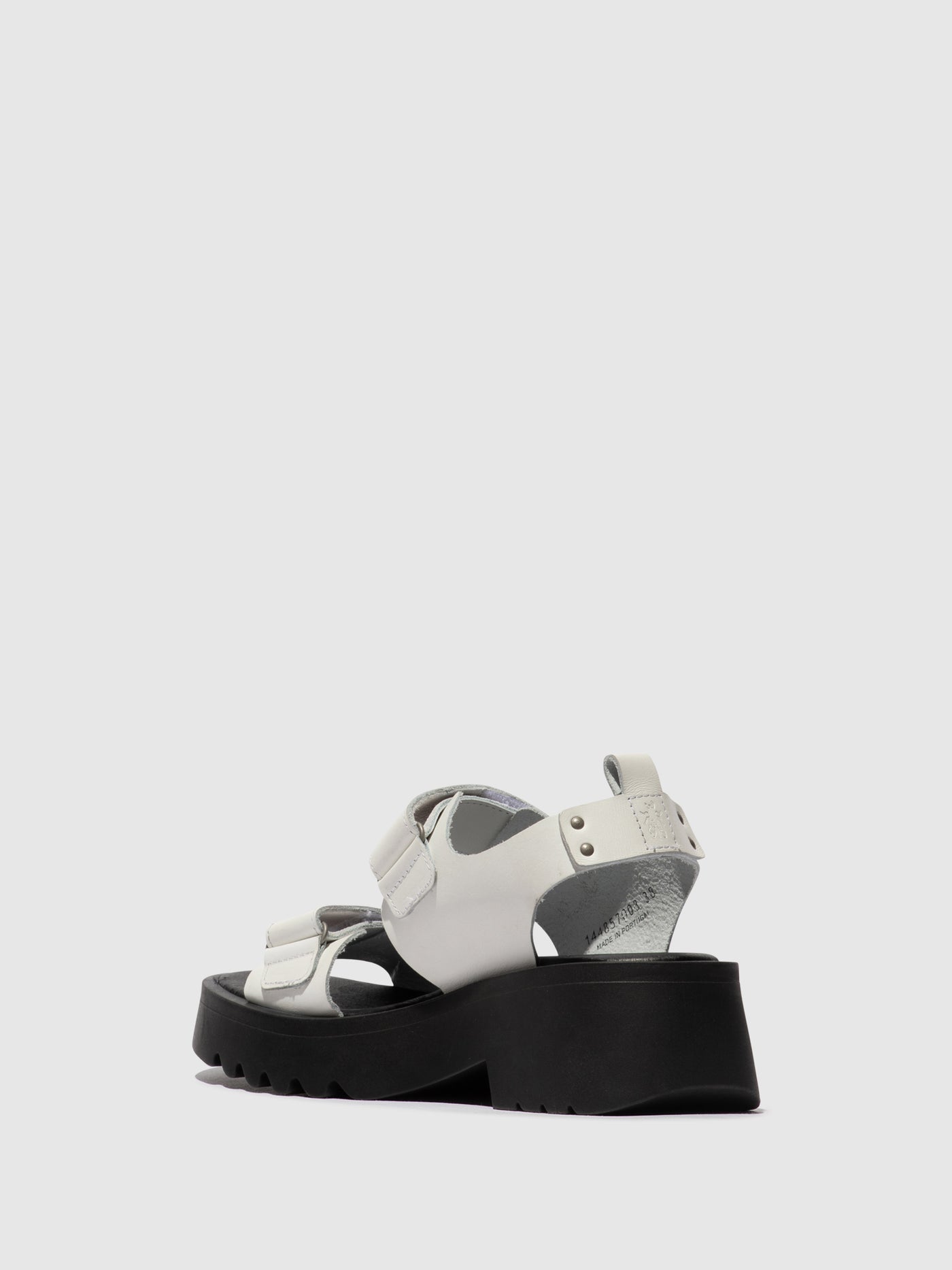 Offwhite Fly London Velcro Sandals Women's Sandals | 091765RLS