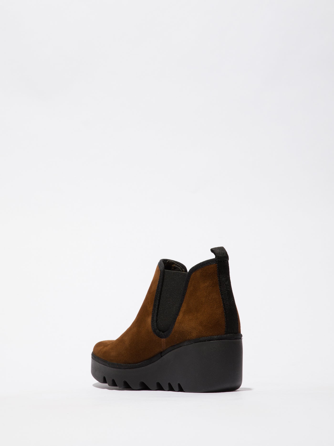 Oilsuede Camel Fly London Chelsea Boots Women's Ankle Boots | 309571OIQ