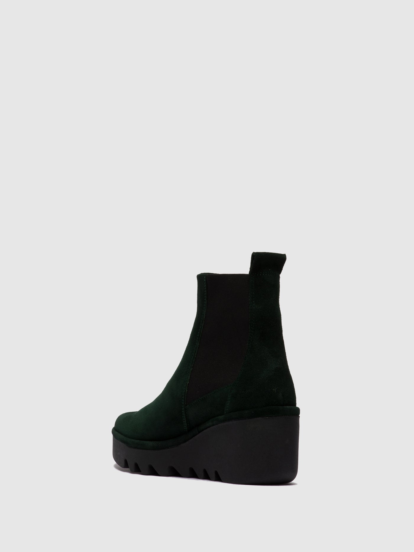 Oilsuede Green Forest Fly London Chelsea Boots Women's Ankle Boots | 098645KIQ