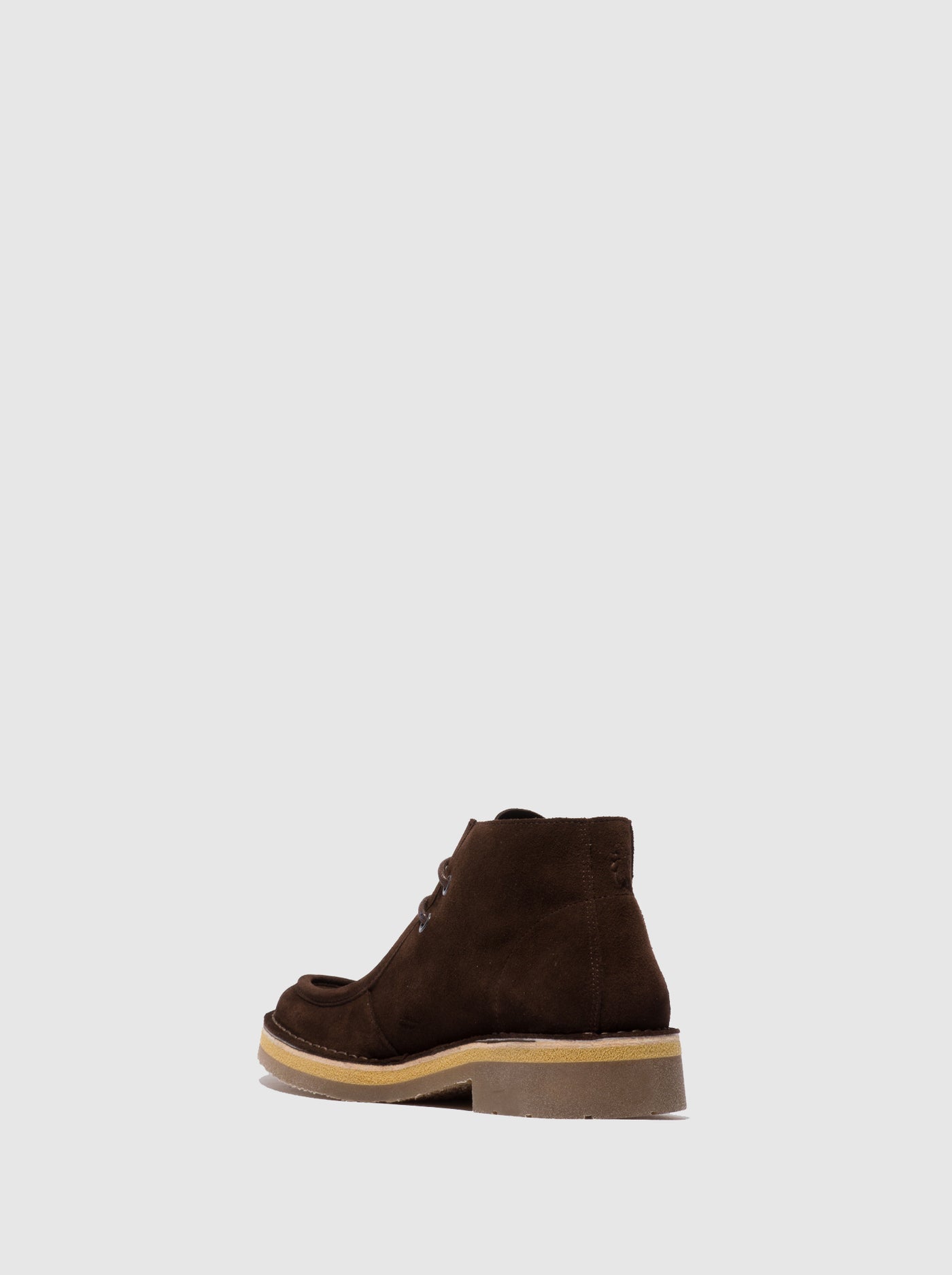 Oilsuede (Vegetal) Mocca Fly London Lace-up Boots Men's Ankle Boots | 625473CER