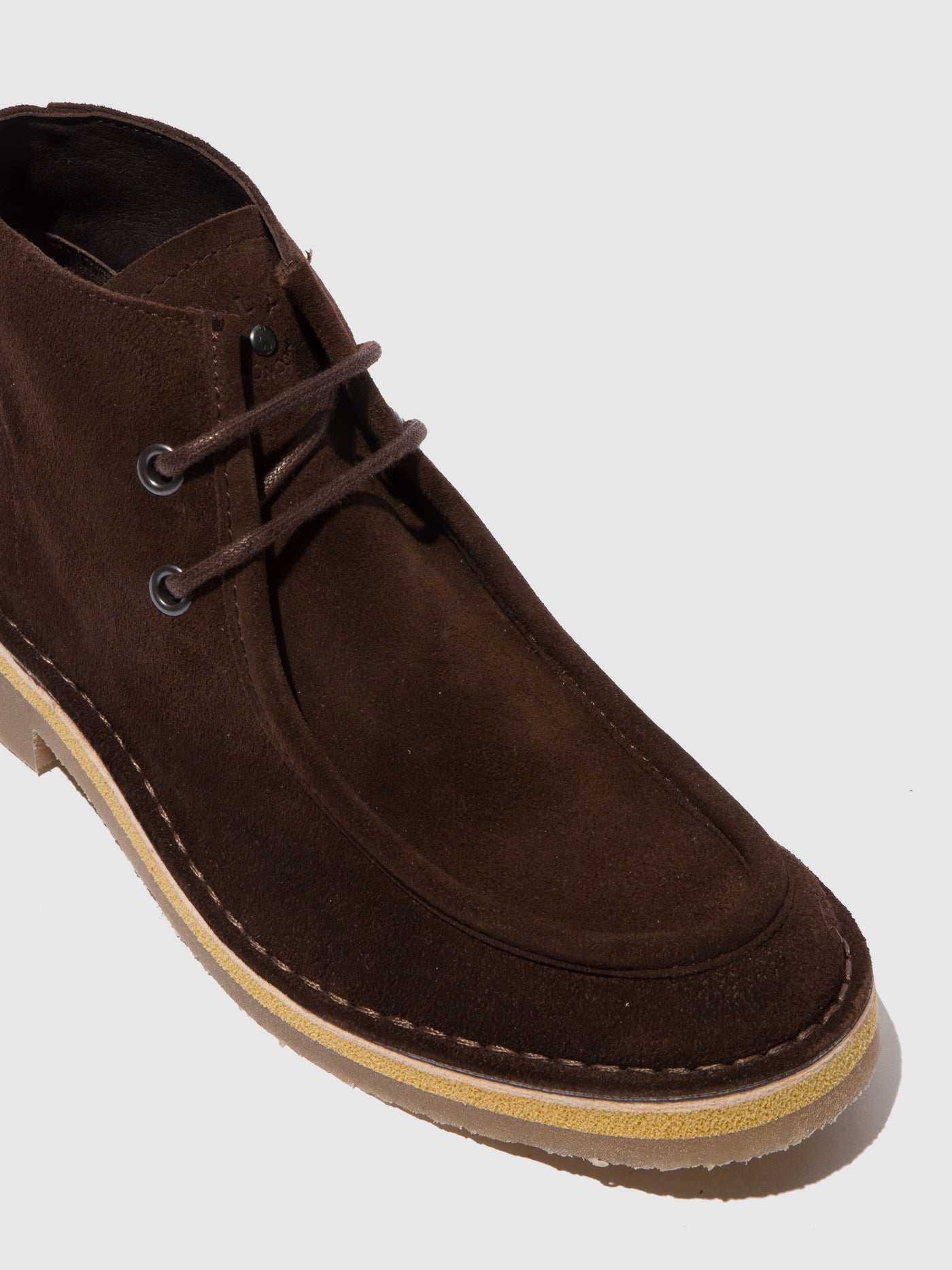 Oilsuede (Vegetal) Mocca Fly London Lace-up Boots Men's Ankle Boots | 625473CER