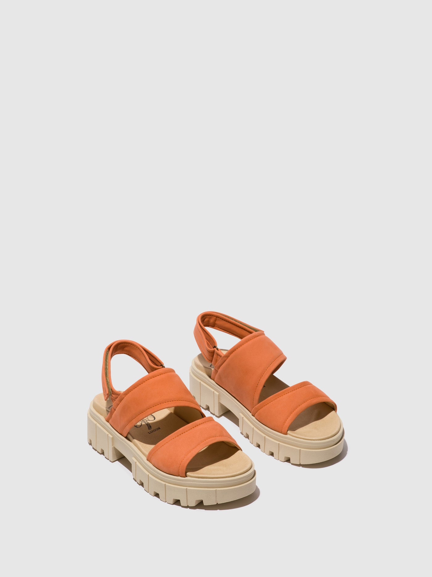 Peach Fly London Sling-Back Women's Sandals | 501679WHG