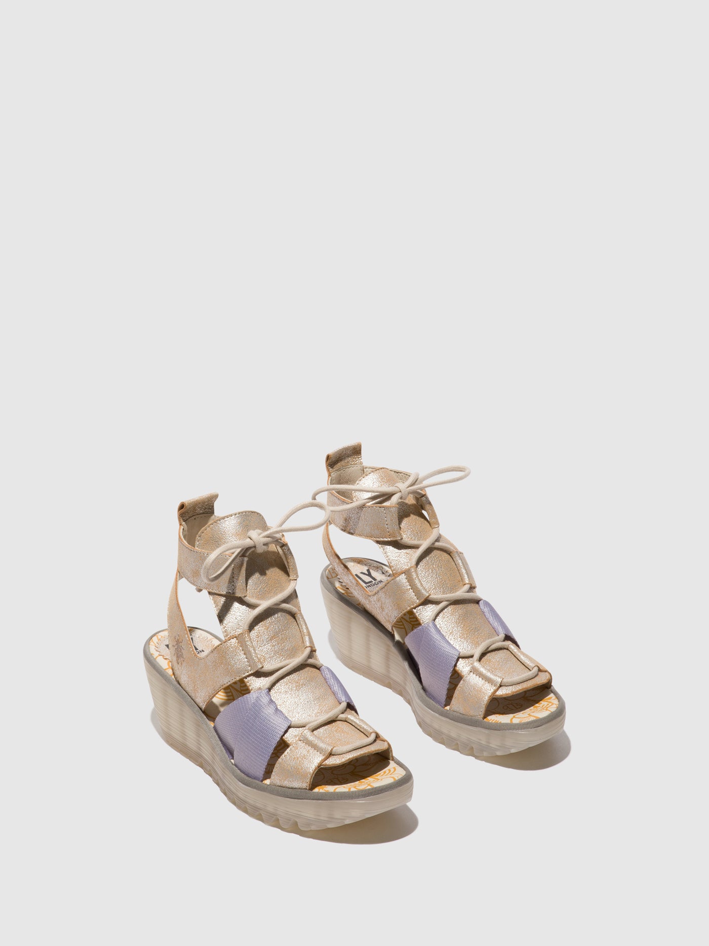 Pearl Fly London Lace-up Sandals Women's Sandals | 049628ODZ