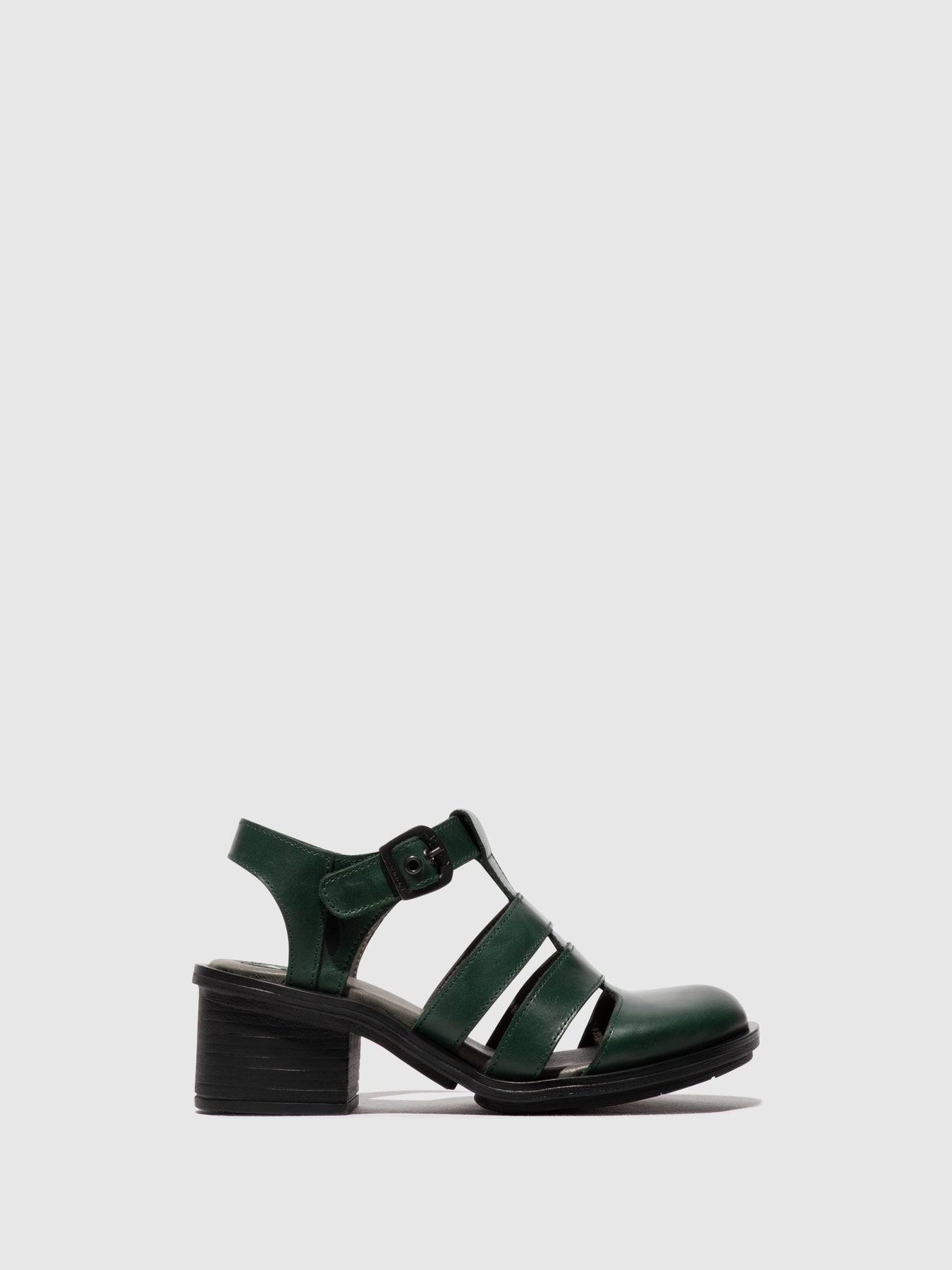 Petrol Fly London T-Strap Sandals Women\'s Sandals | 192604EKQ