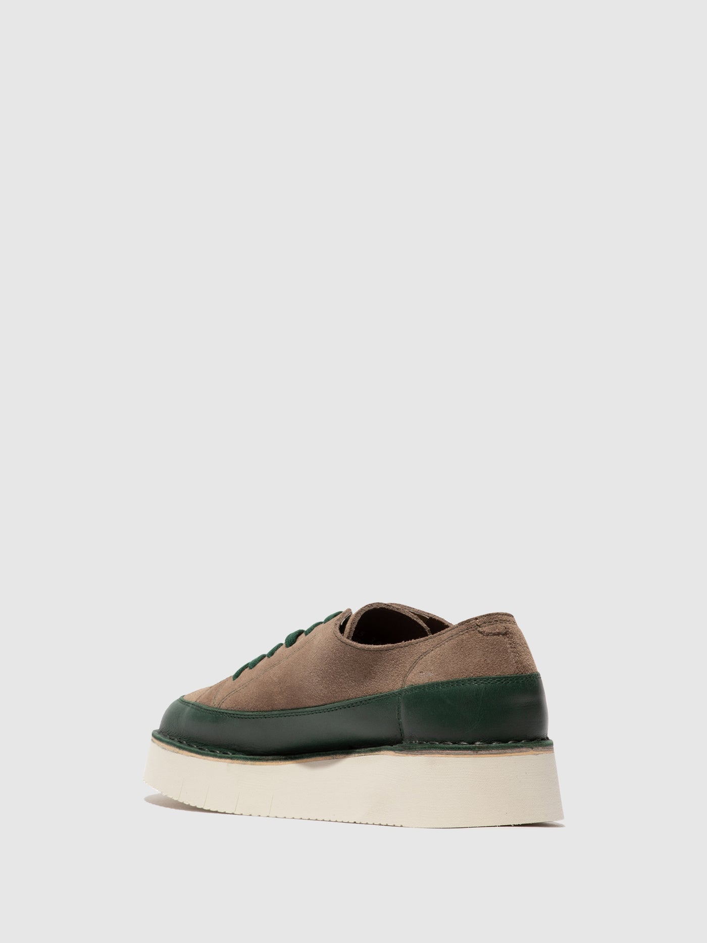 Petrol/Stone Fly London Lace-up Men's Sneakers | 694235FLC