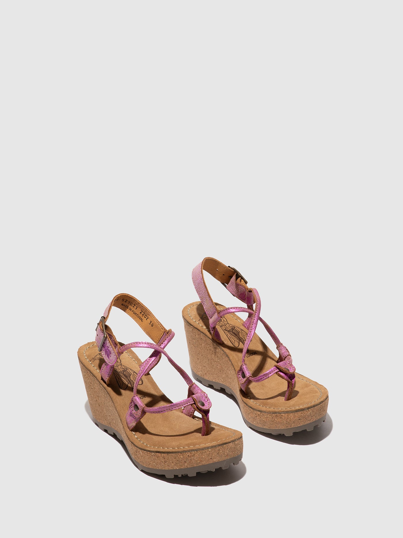 Pink Fly London T-Strap Sandals Women's Sandals | 941762GWT