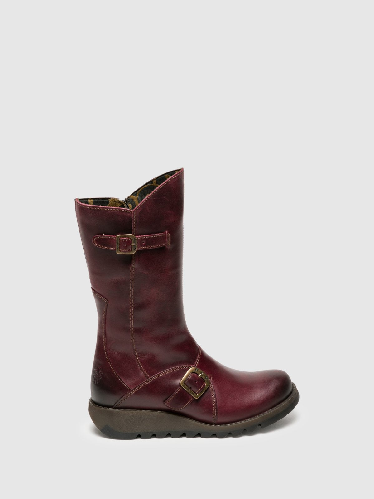 Purple Fly London Buckle MES 2 Women\'s Boots | 846307HTF