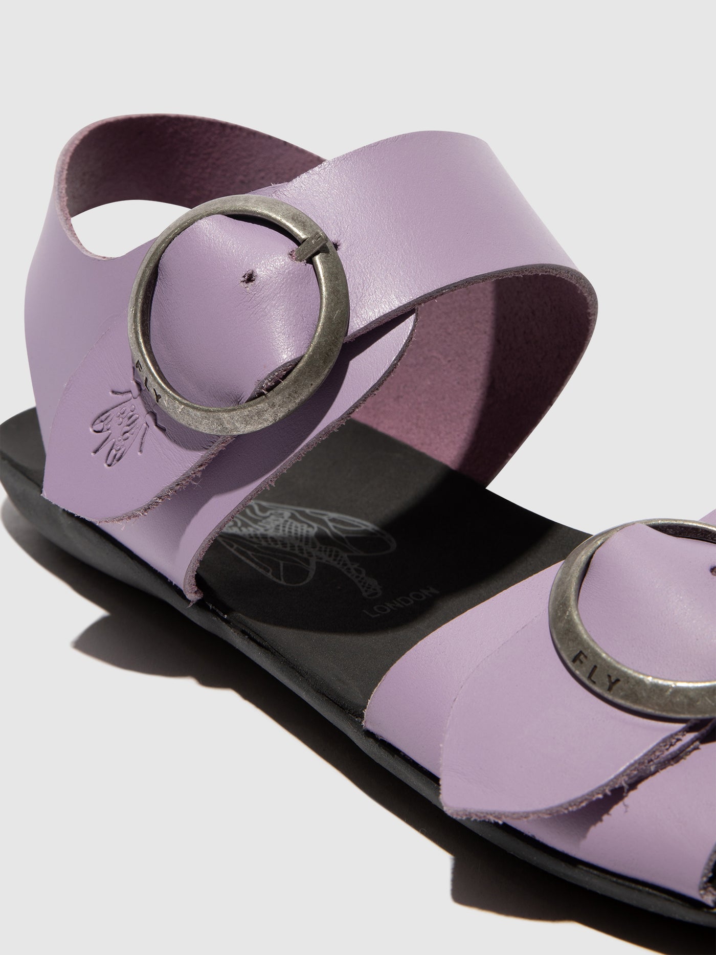 Purple Fly London Buckle Sandals Women's Sandals | 701823EZY