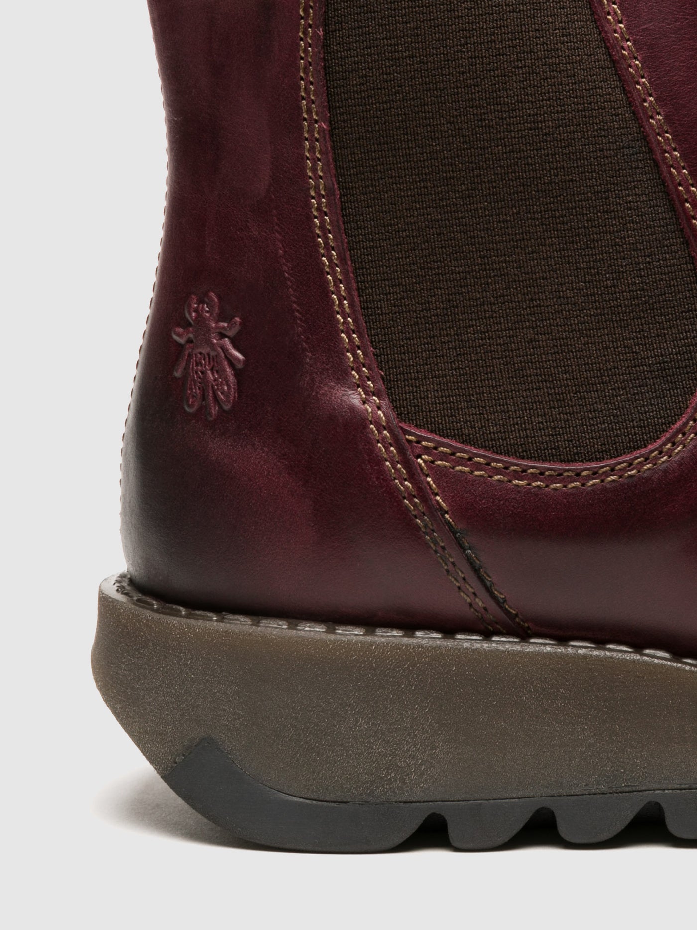 Purple Fly London Chelsea Boots SALV Women's Ankle Boots | 946027XND