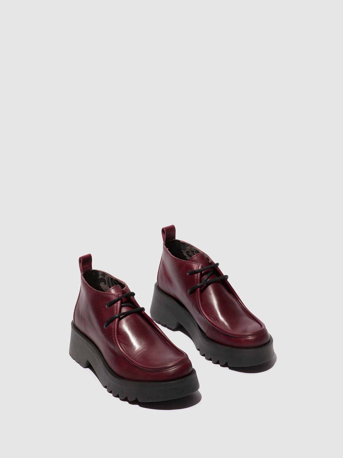 Purple Fly London Lace-up Boots Women's Lace Up Shoes | 128576KCS