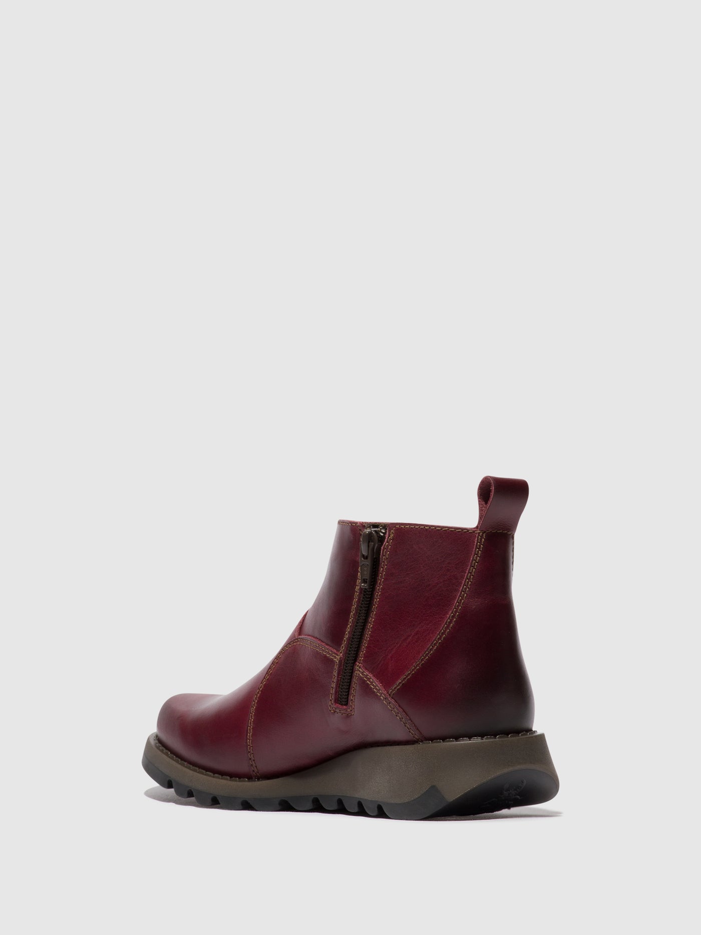 Purple Fly London Zip Up Boots Women's Ankle Boots | 476089XJU