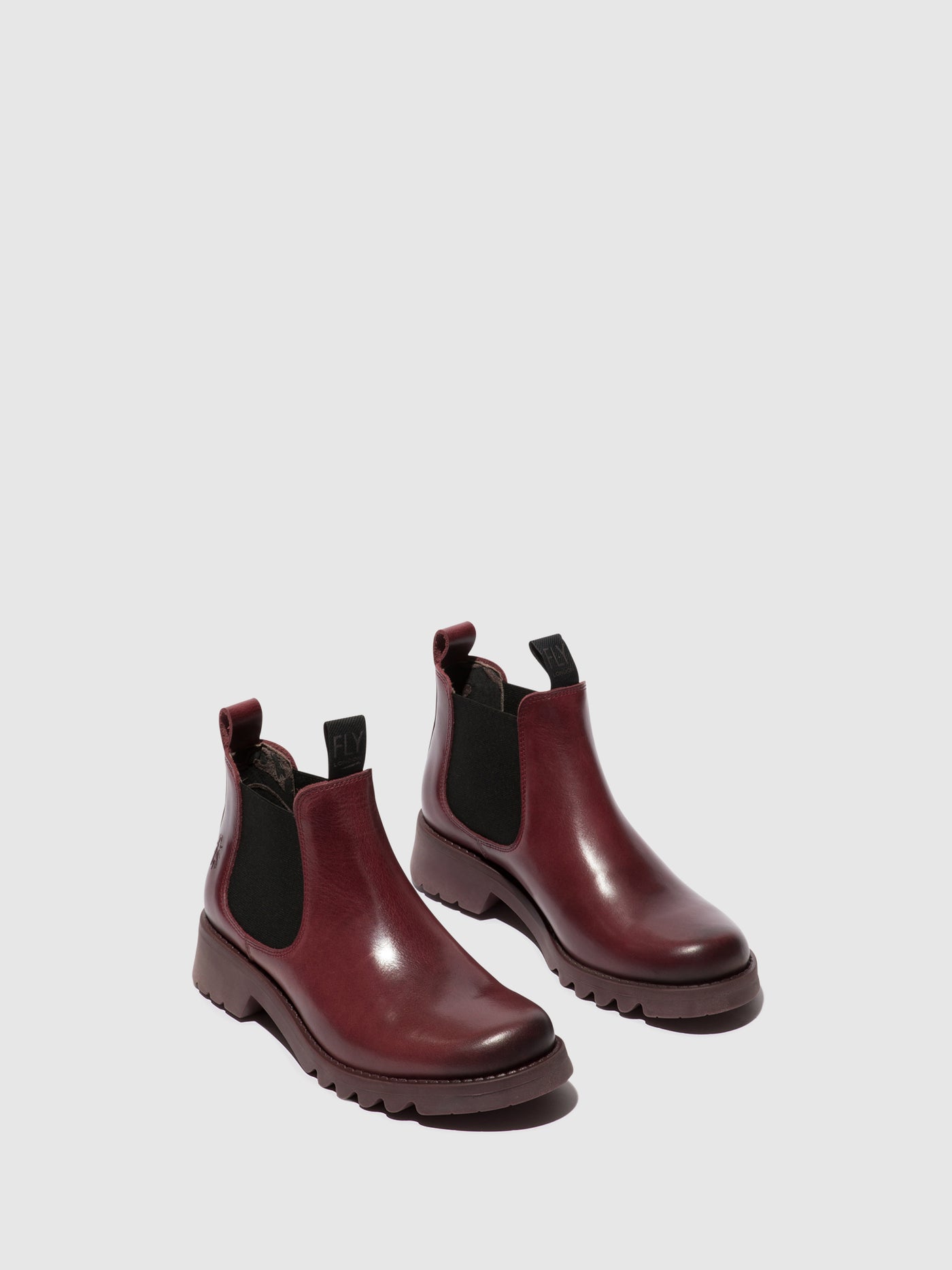 Purple (Purple Sole) Fly London Chelsea Boots Women's Ankle Boots | 702395SFO