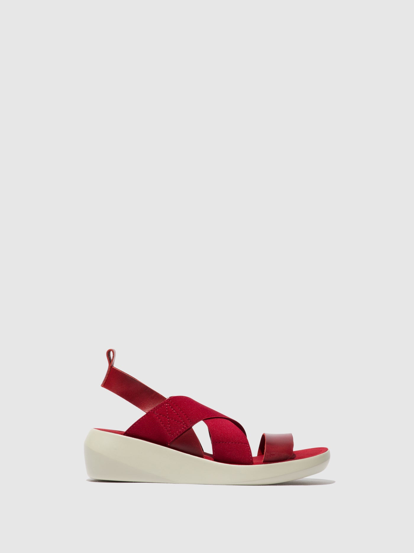 Red Fly London Crossover Sandals Women's Sandals | 832450YHG