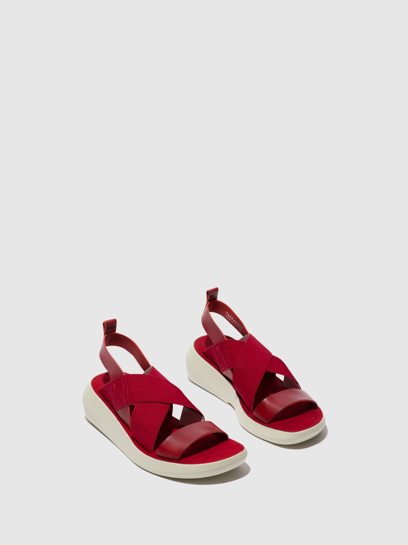 Red Fly London Crossover Sandals Women's Sandals | 832450YHG