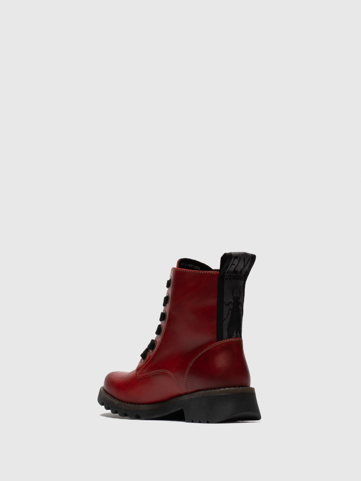 Red Fly London Lace-up Boots Women's Ankle Boots | 086792YBW