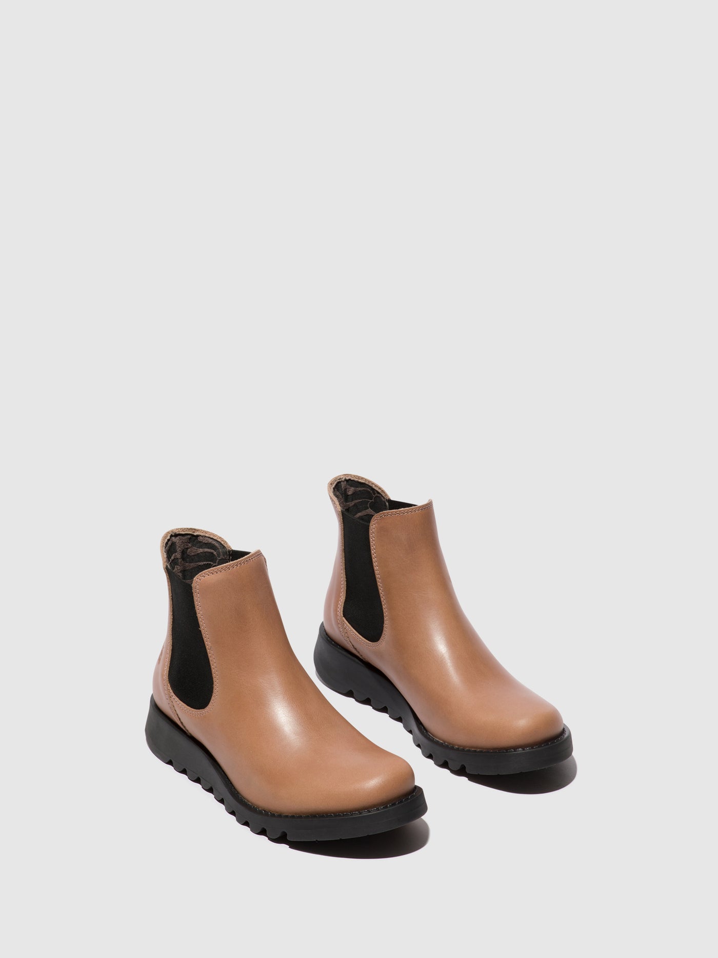 Rose (Black Elastic) Fly London Chelsea Boots Women's Ankle Boots | 956403MIA