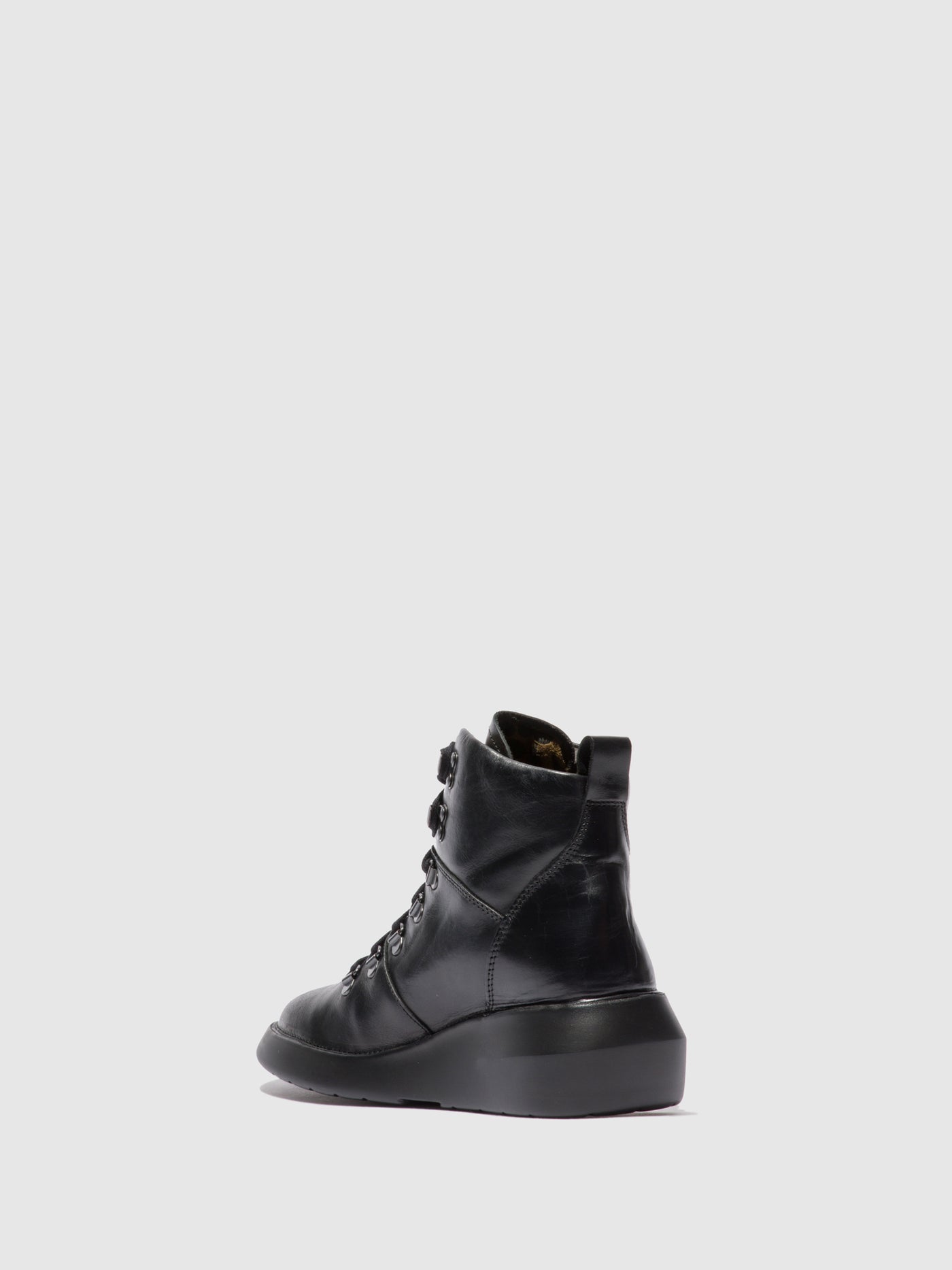 Rug Black Fly London Lace-up Boots Women's Ankle Boots | 071429ECW