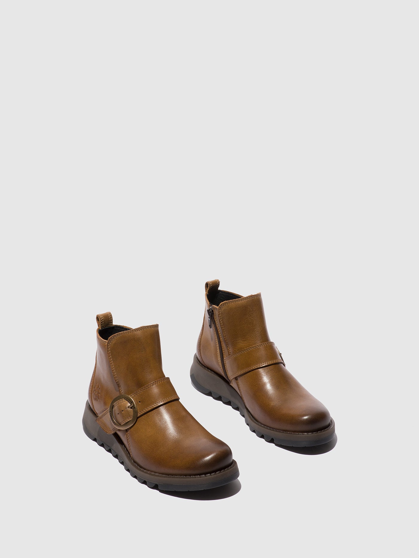 Rug Camel Fly London Buckle Boots Women's Boots | 216934FPH