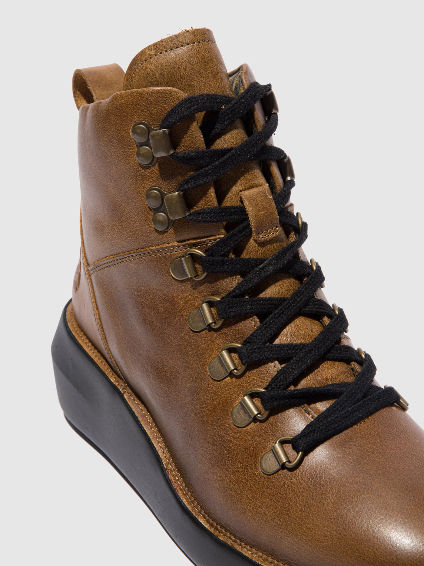 Rug Camel Fly London Lace-up Boots Women's Ankle Boots | 392560TZN