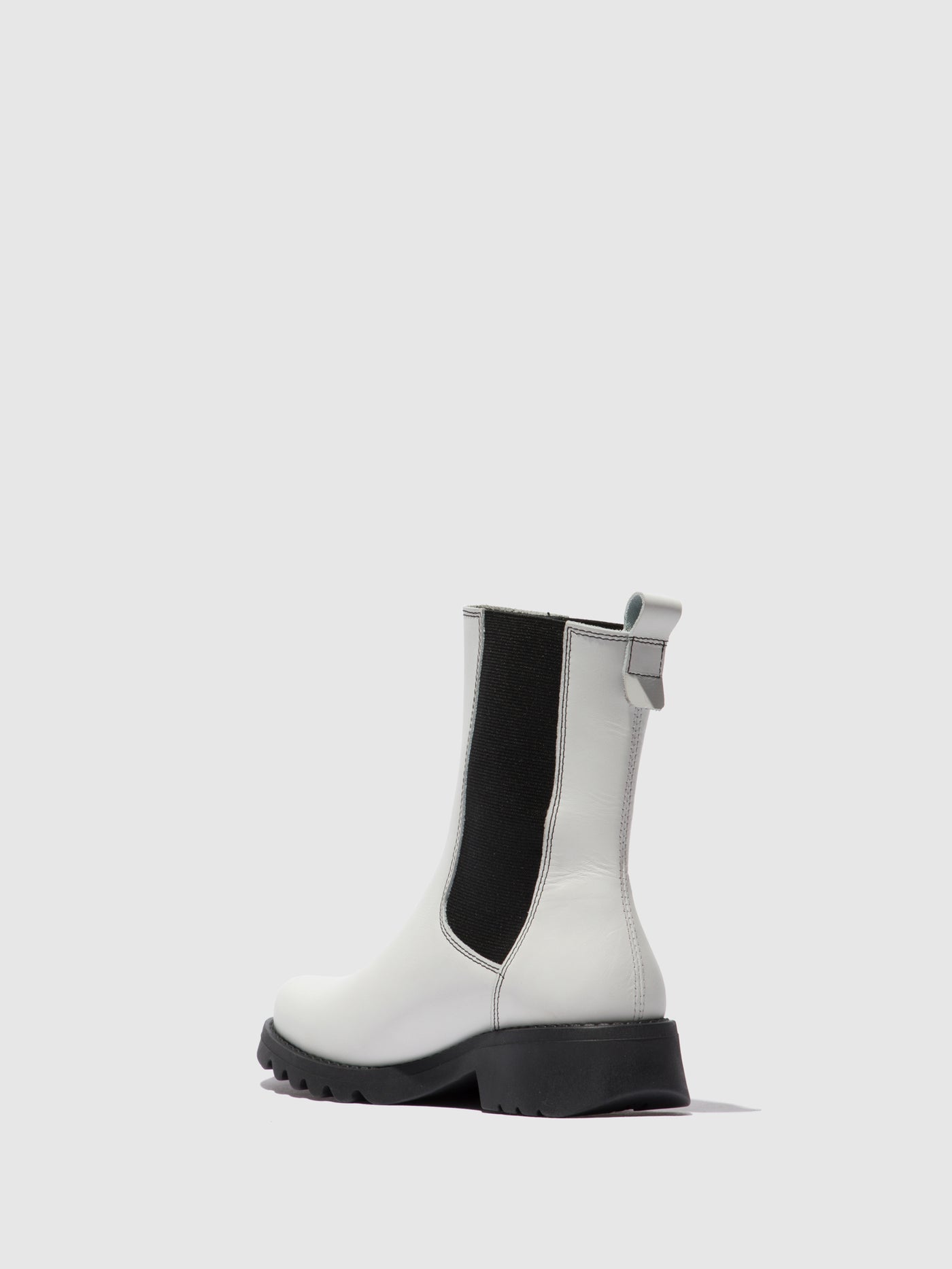 Rug Offwhite (Black) Fly London Chelsea Boots Women's Ankle Boots | 934186GZX