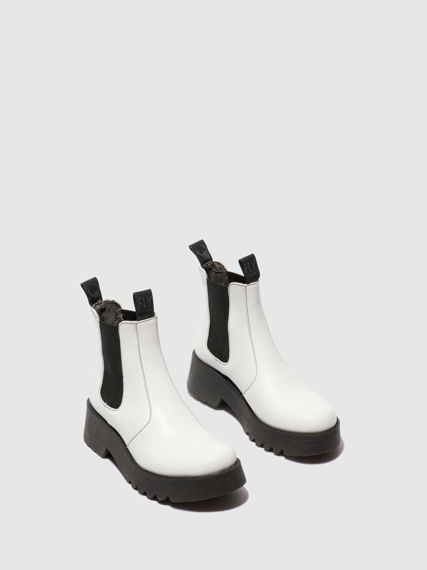 Rug Offwhite Fly London Chelsea Boots Women's Ankle Boots | 342815SPY