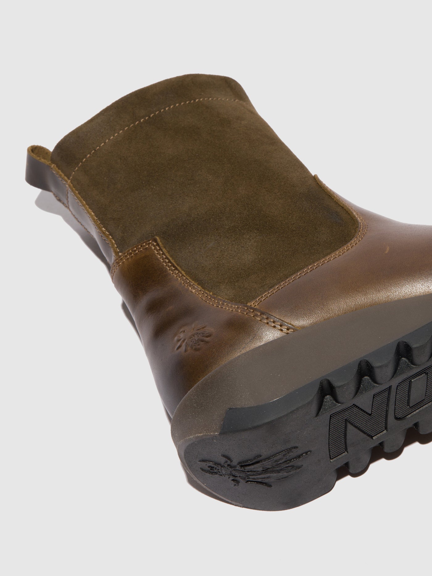 Rug/Oilsuede Olive/Sludge Fly London Zip Up Boots Women's Boots | 410396APR