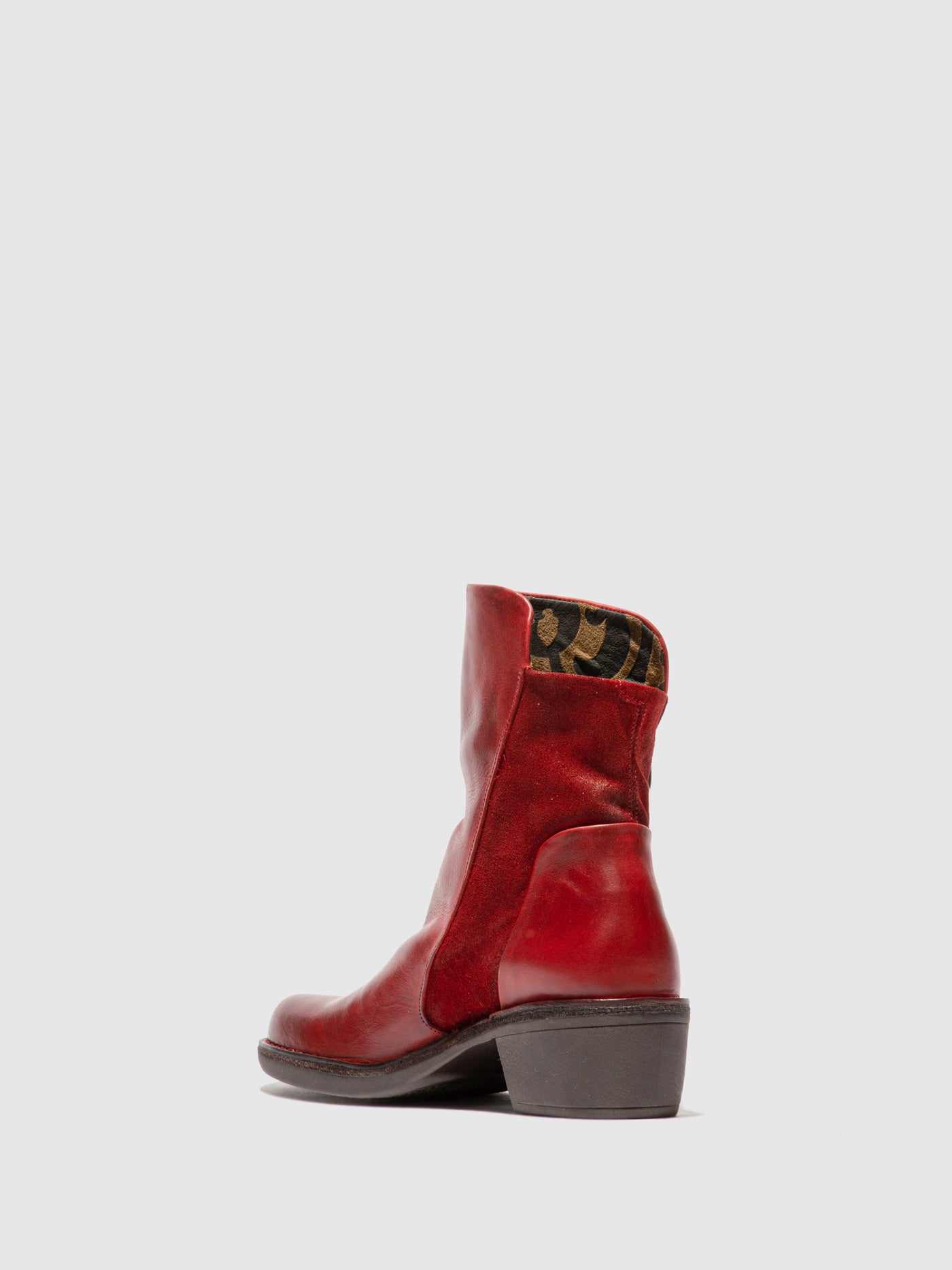 Rug/Oilsuede Red Fly London Zip Up Boots Women's Ankle Boots | 930152BTE