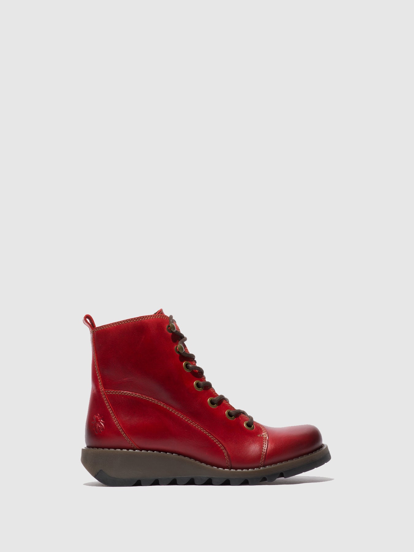 Rug Red Fly London Lace-up Boots Women\'s Boots | 826570DSF