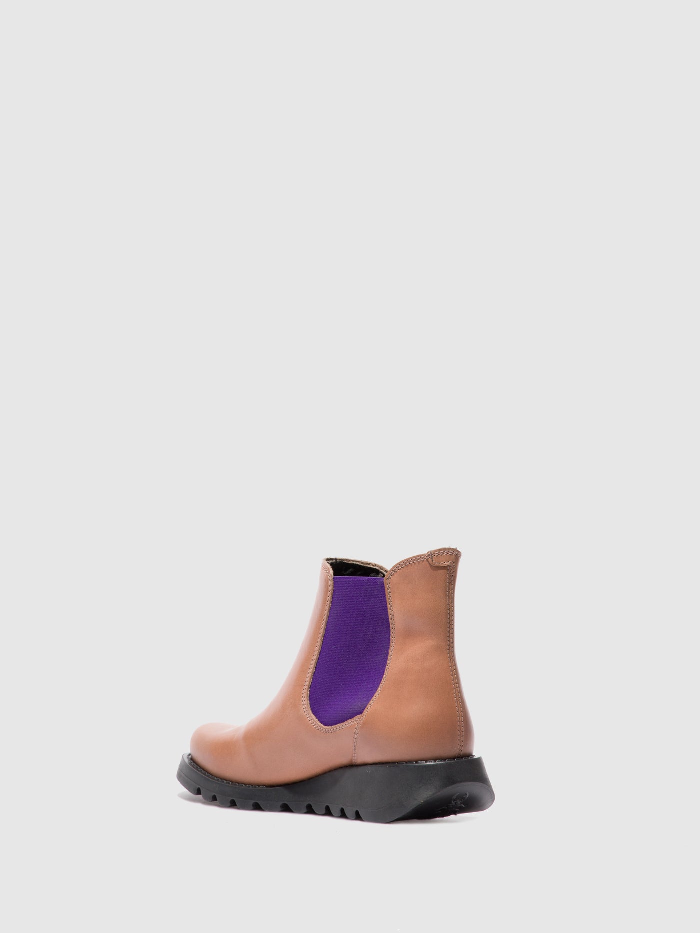 Rug Rose (Violet Elastic) Fly London Chelsea Boots Women's Ankle Boots | 083195GEH